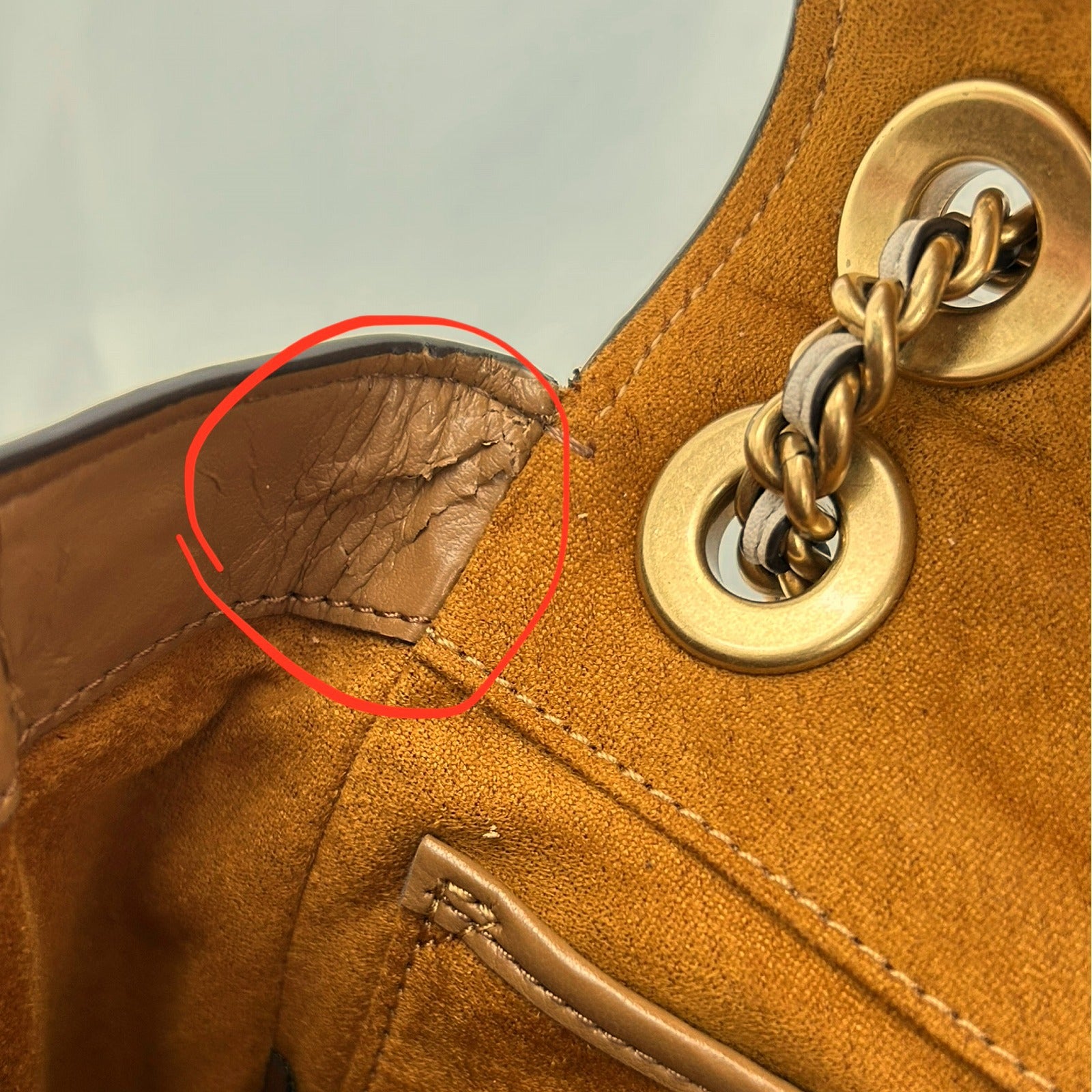 COACH 牛皮皮革Rucksack金扣鏈帶背包