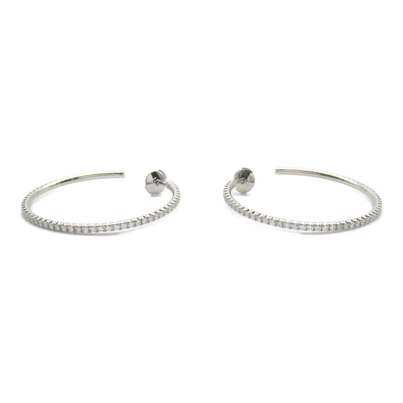 CARTIER (PRICE DOWN) Etincelle De Catier Pierce Earring Earrings N8515086 18K Wh...