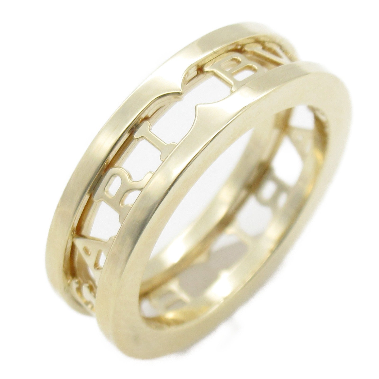 BVLGARI 【激減優惠】18K黃金B-zero1 Spiral Ring戒指Bvlgari#50/US#5