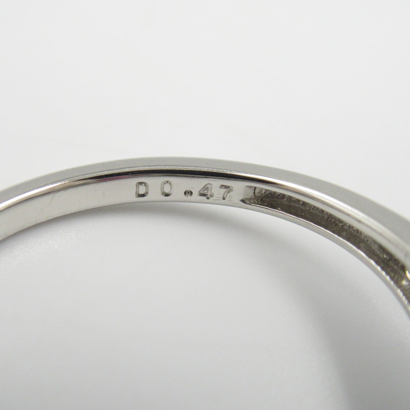 JEWELRY PT900鉑金Ruby/Diamond Ring紅寶石/鑽石戒指US#7