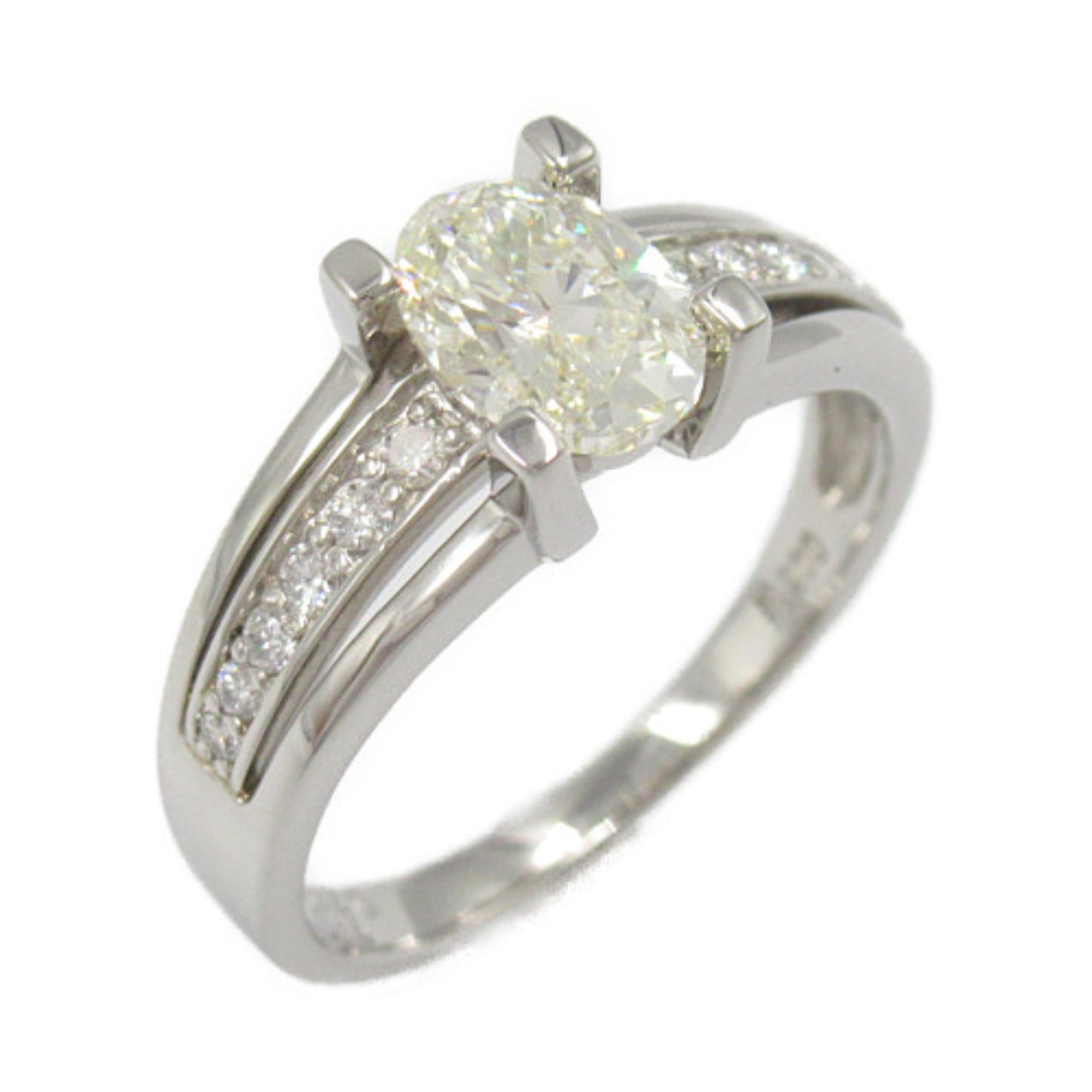 JEWELRY PT900鉑金Diamond Ring鑽石戒指US#6.25