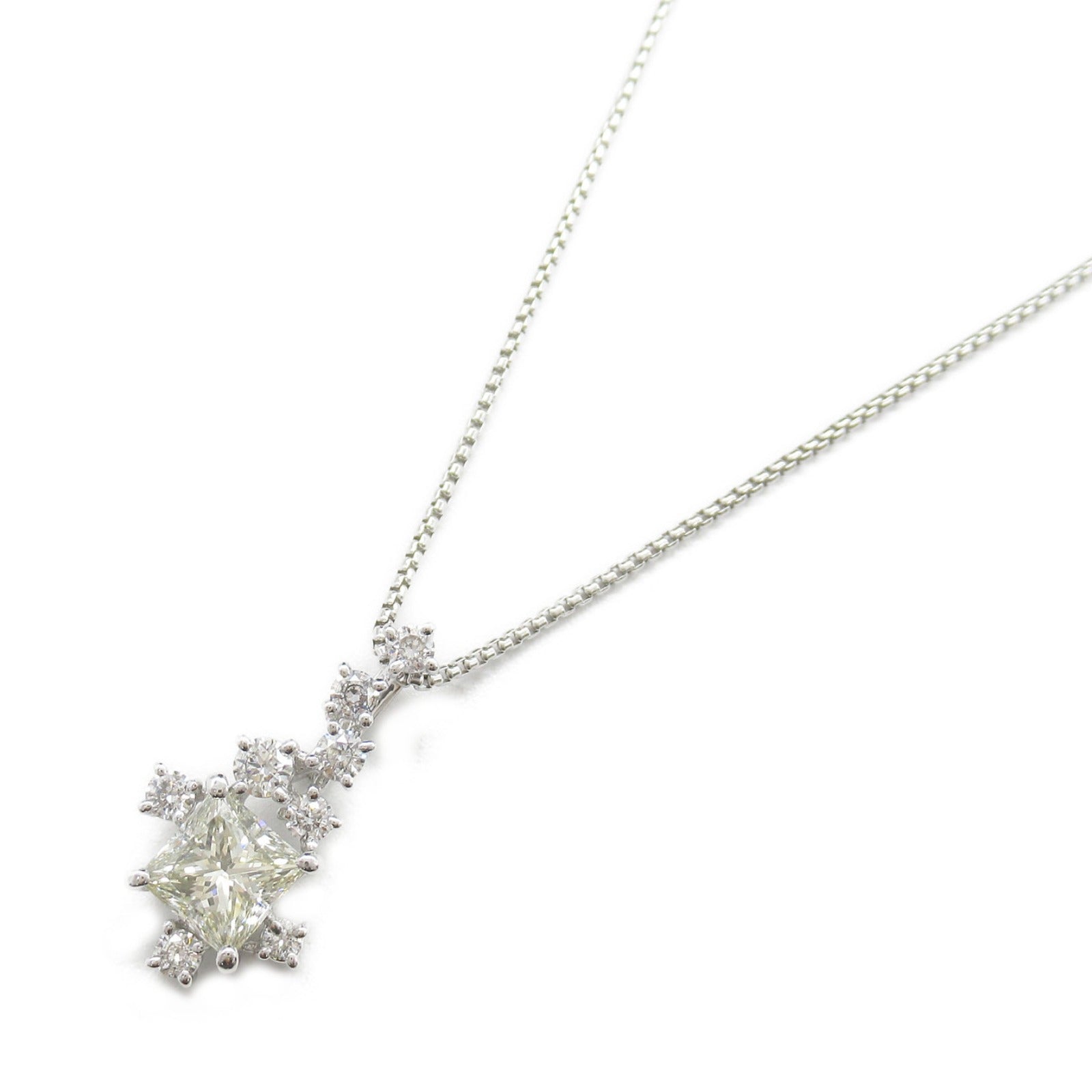 JEWELRY PT900/PT850鉑金Diamond Necklace鑽石項鍊
