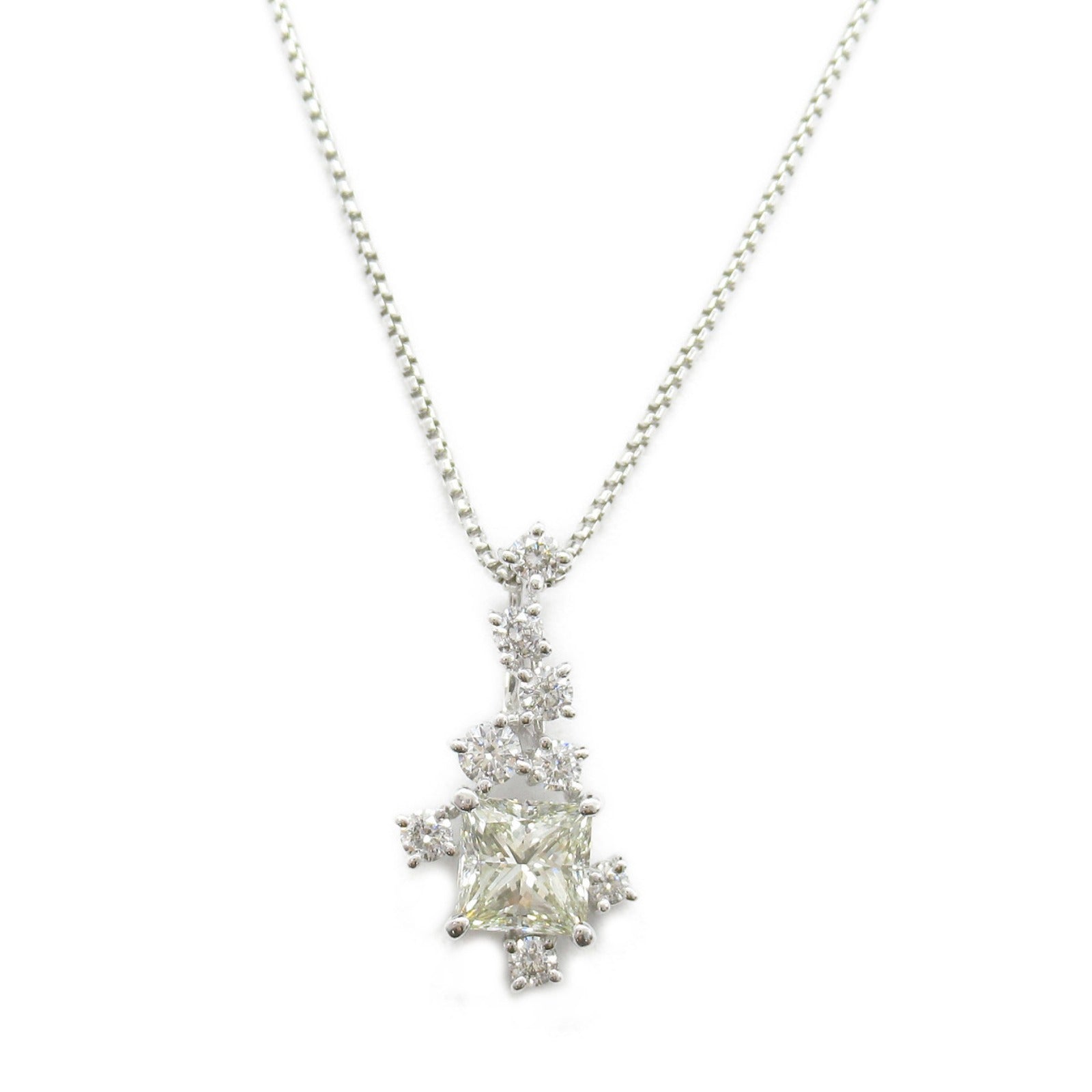 JEWELRY PT900/PT850鉑金Diamond Necklace鑽石項鍊