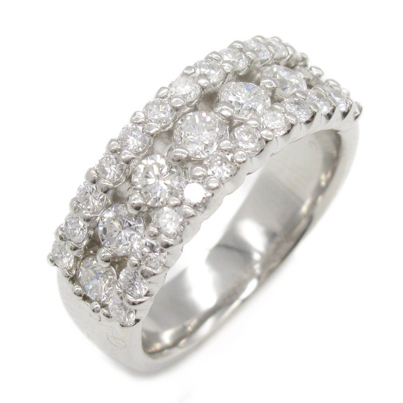 JEWELRY PT900鉑金Diamond Ring鑽石戒指US#4.5