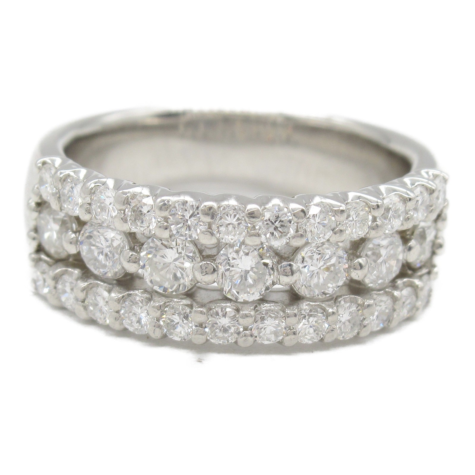 JEWELRY PT900鉑金Diamond Ring鑽石戒指US#4.5