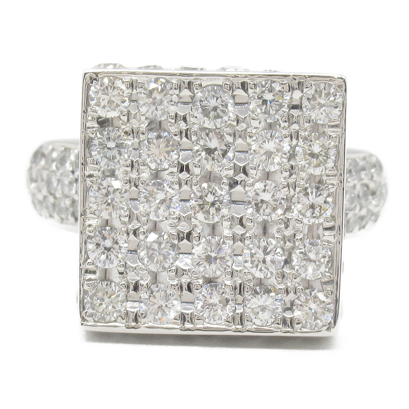 JEWELRY 【激減優惠】18K白金Diamond Ring鑽石戒指US#7.5