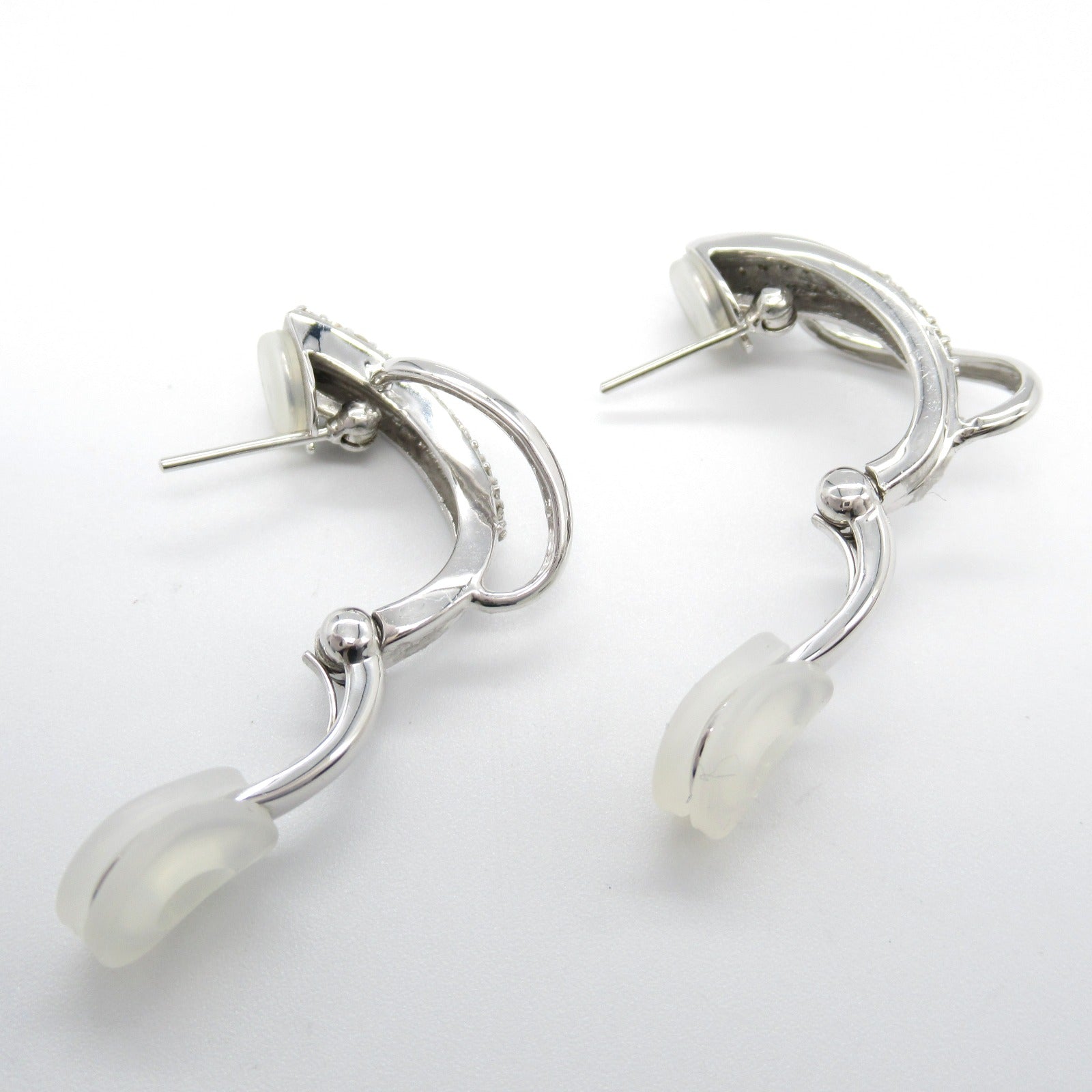 JEWELRY 18K白金Diamond Earrings鑽石耳環