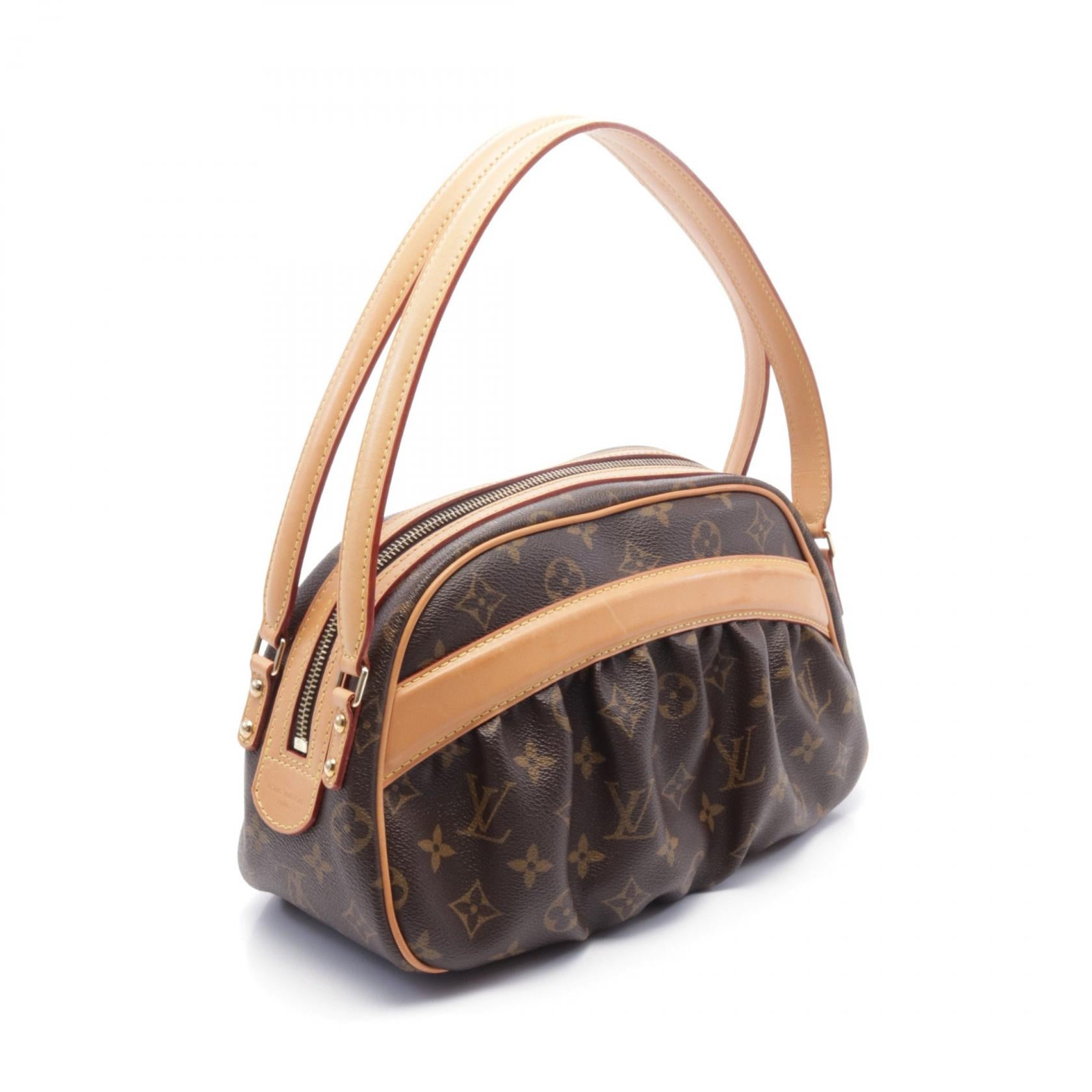 LOUIS VUITTON LV Clara Shoulder Bag M40057 Monogram Brown