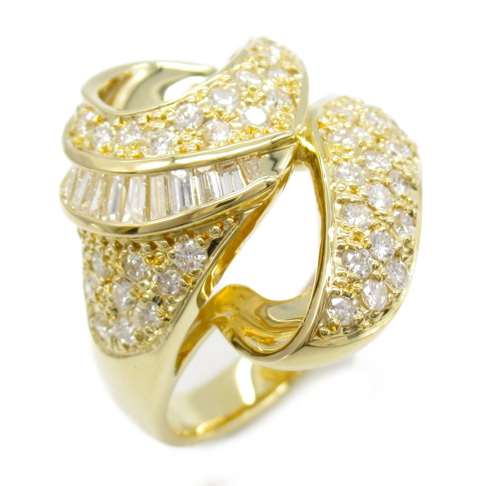 JEWELRY 18K黃金Diamond Ring鑽石戒指US#6.25