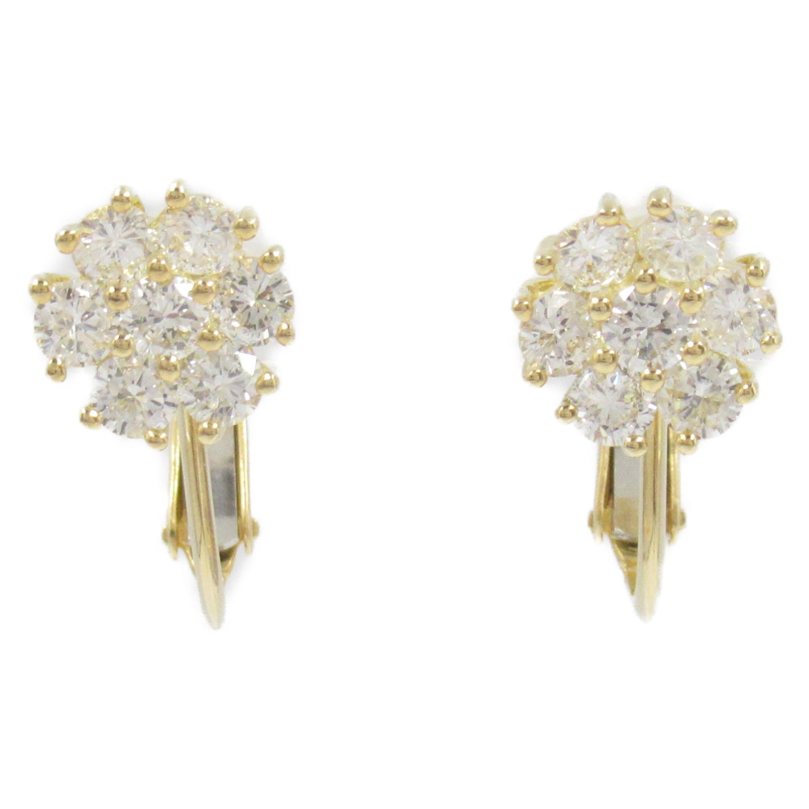 JEWELRY 【激減優惠】18K黃金Diamond Earrings鑽石耳環