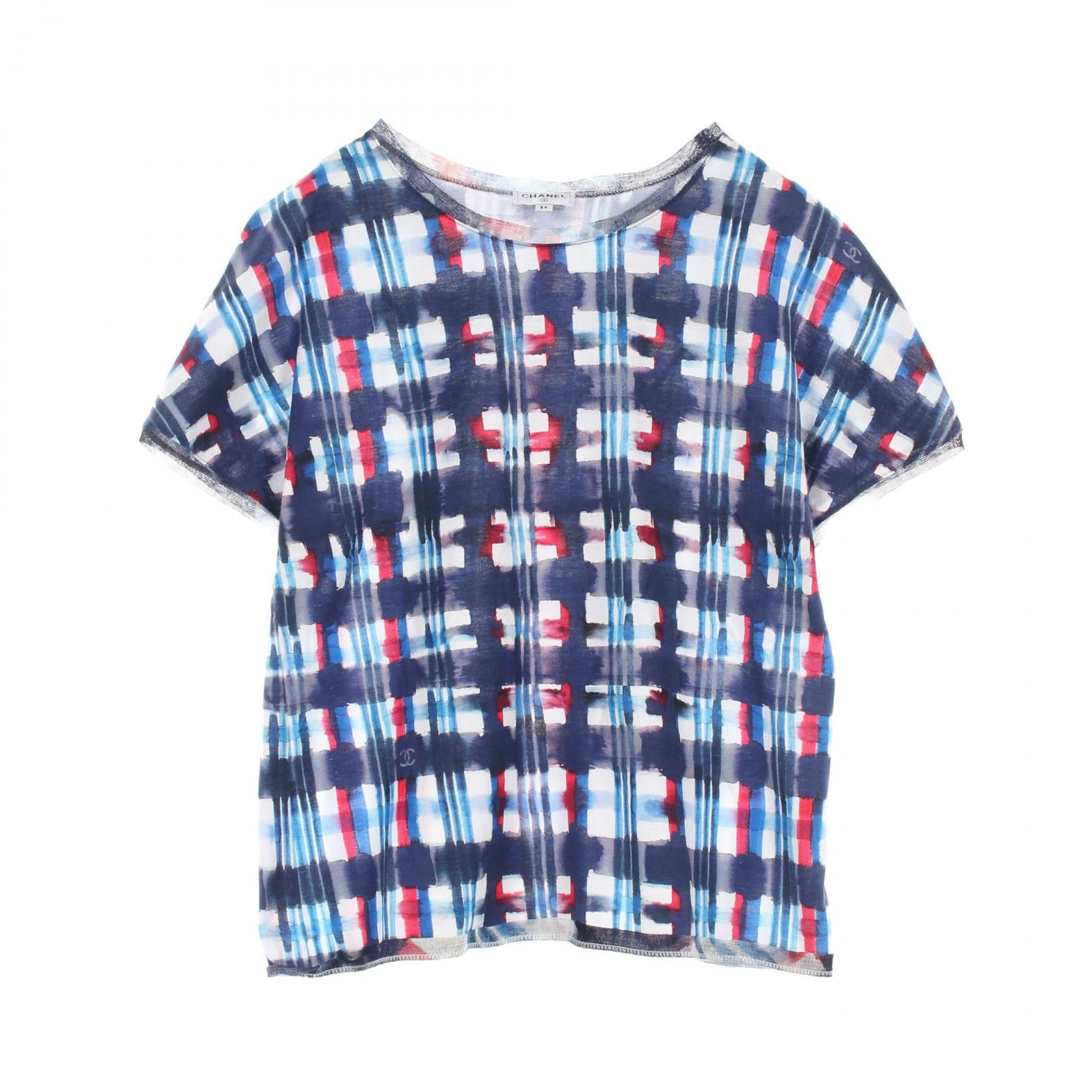 CHANEL Cotton Coco Mark T-Shirt