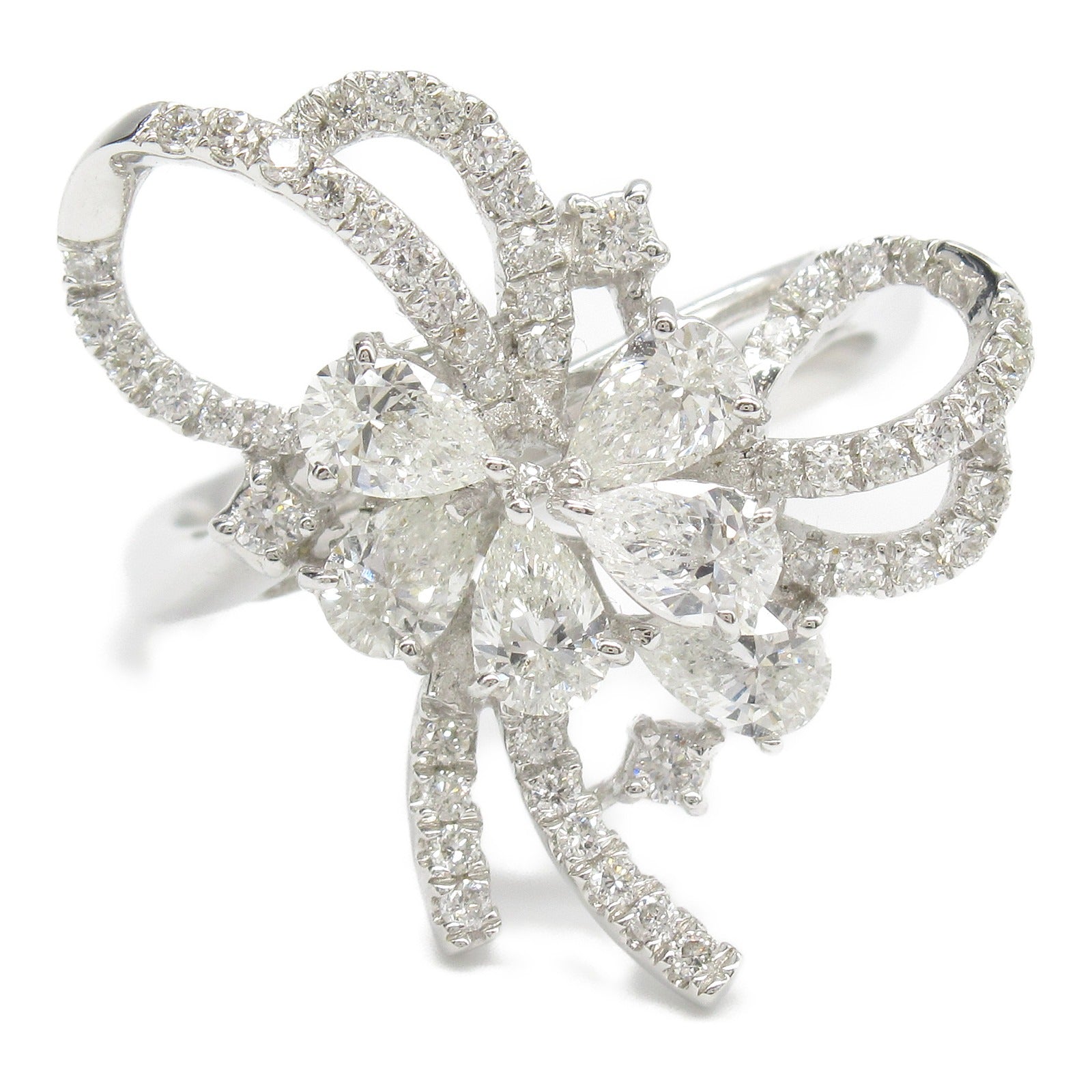 JEWELRY 18K白金Diamond Ring鑽石戒指US#6