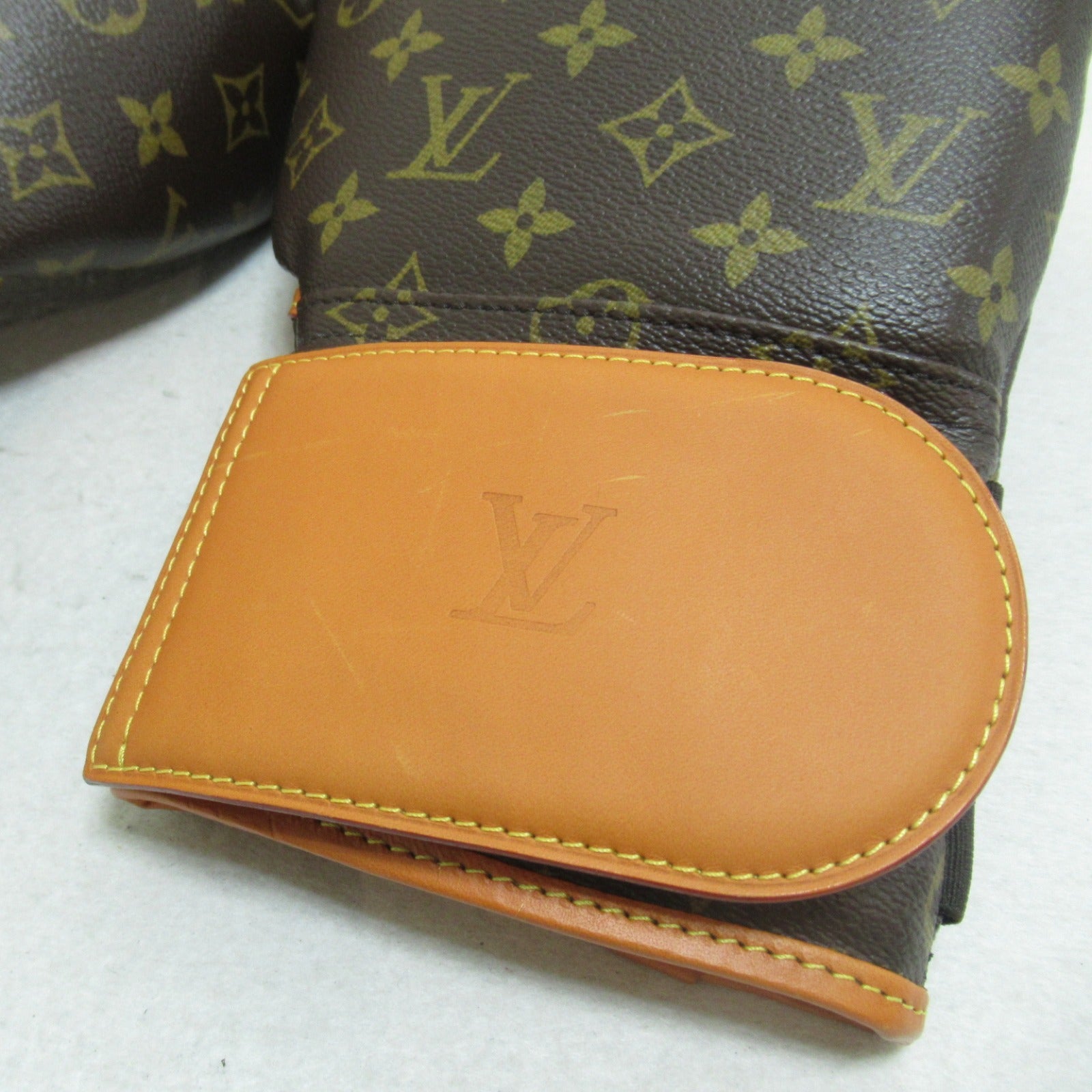 LOUIS VUITTON 【激減優惠】Monogram Karl Lagerfeld Boxing拳套啡色