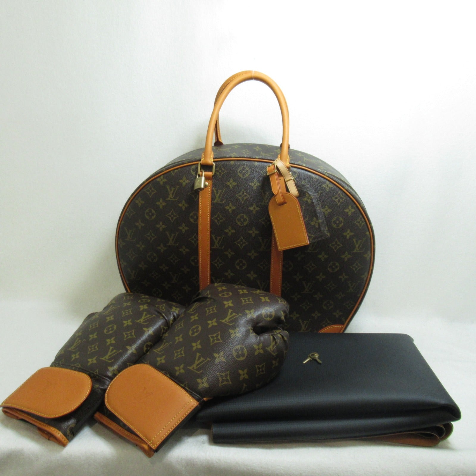 LOUIS VUITTON 【激減優惠】Monogram Karl Lagerfeld Boxing拳套啡色