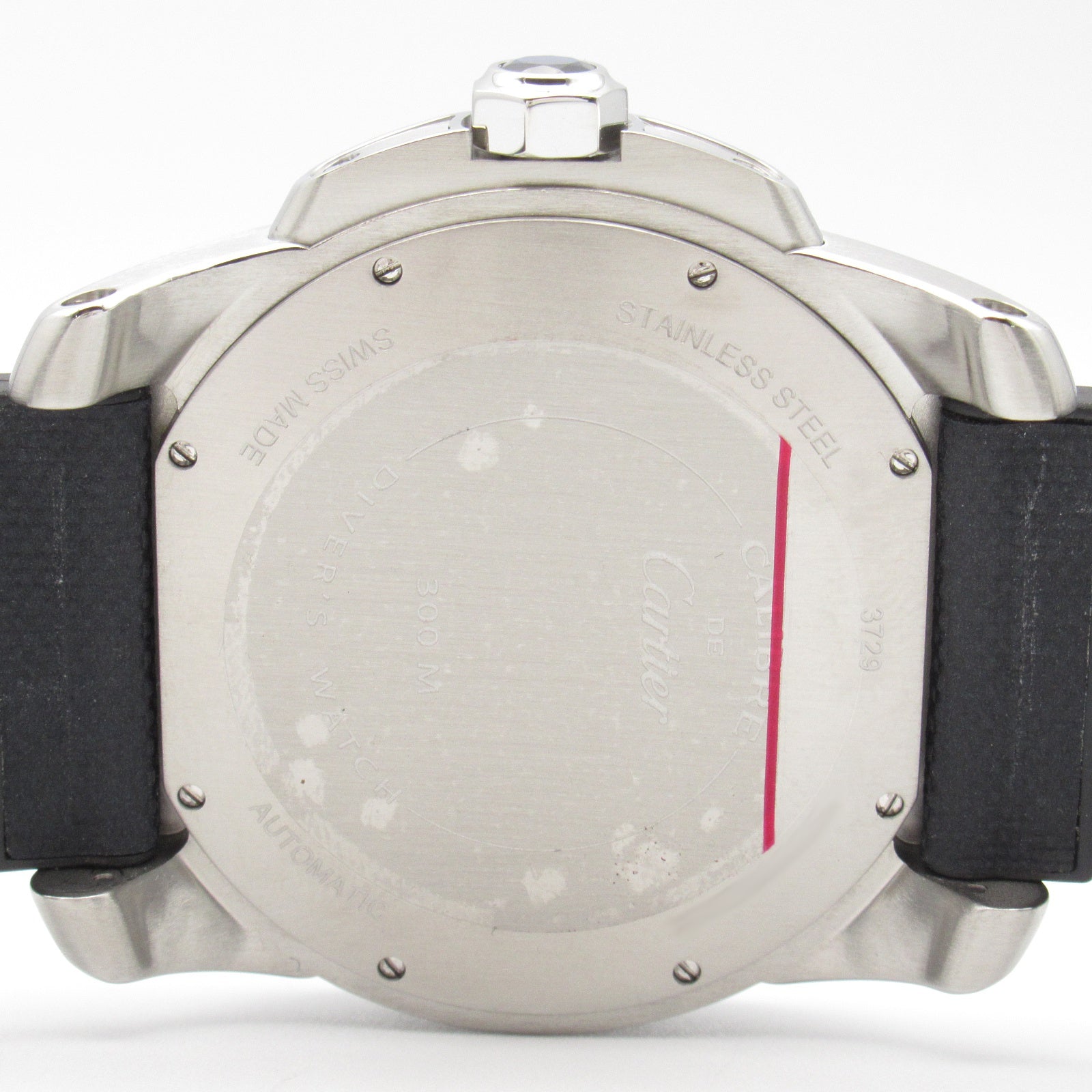 CARTIER Caliber De Cartier Diver Automatic Watch WSCA0010 Stainless Steel Rubber