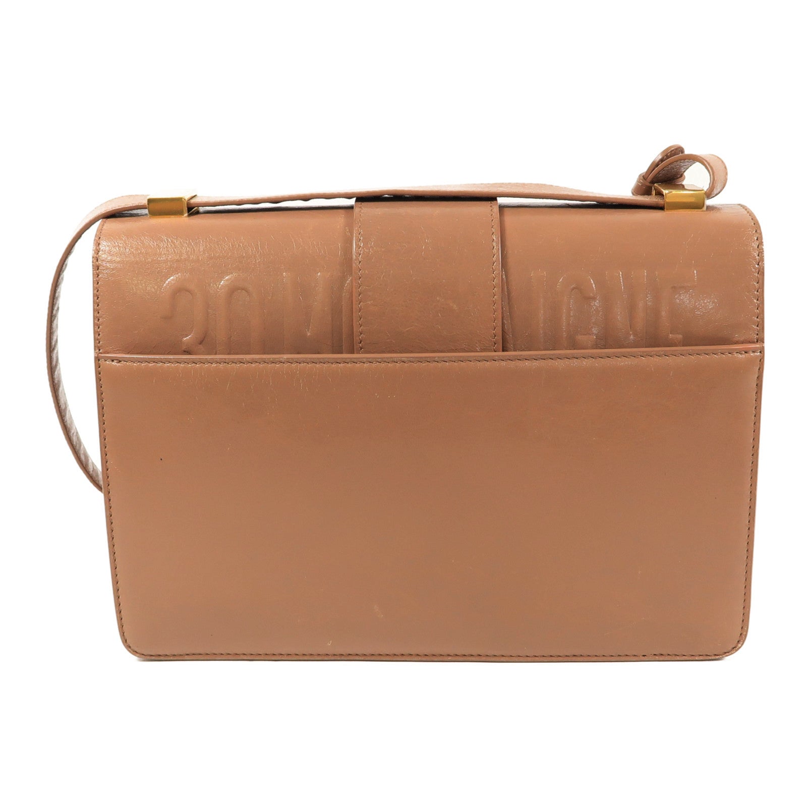 Dior 牛皮皮革30 Montaigne金扣肩背袋