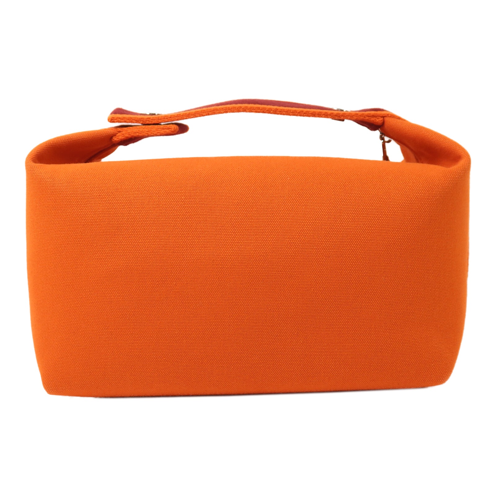 HERMES 帆布Bride a Brac GM手挽袋Orange