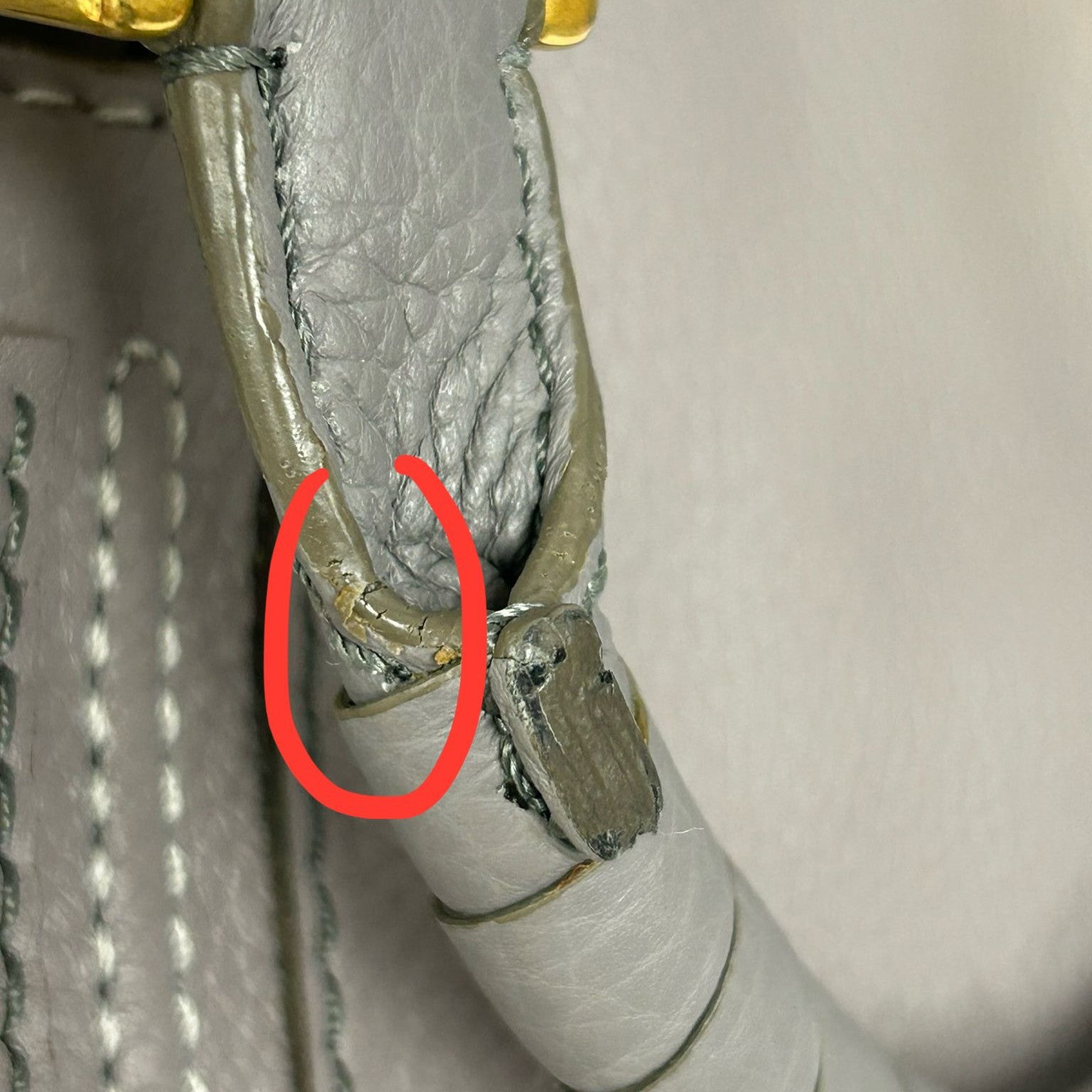 Chloe 牛皮皮革Mini Marcie金扣手挽肩背兩用袋