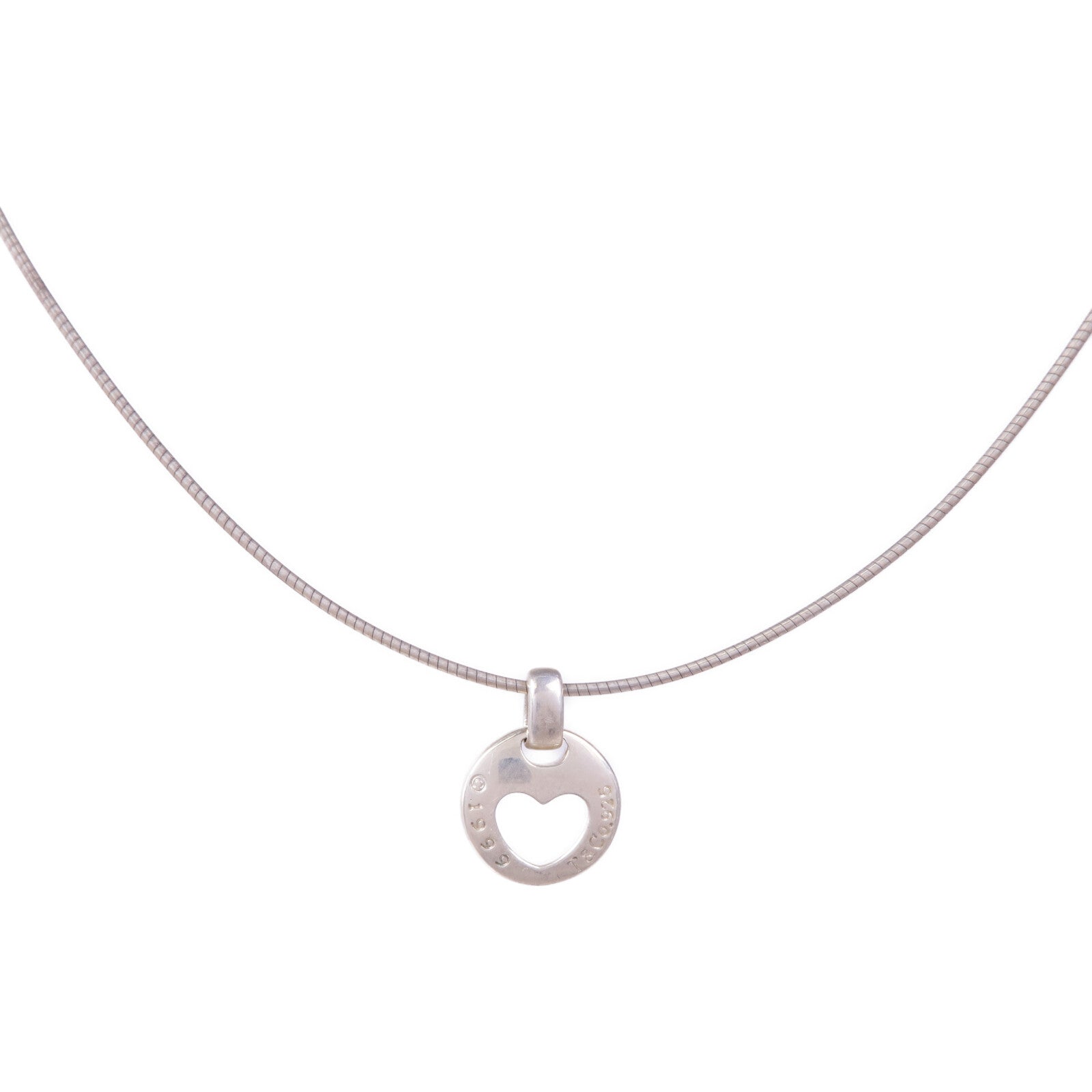 TIFFANY&CO 925純銀Necklace項鍊