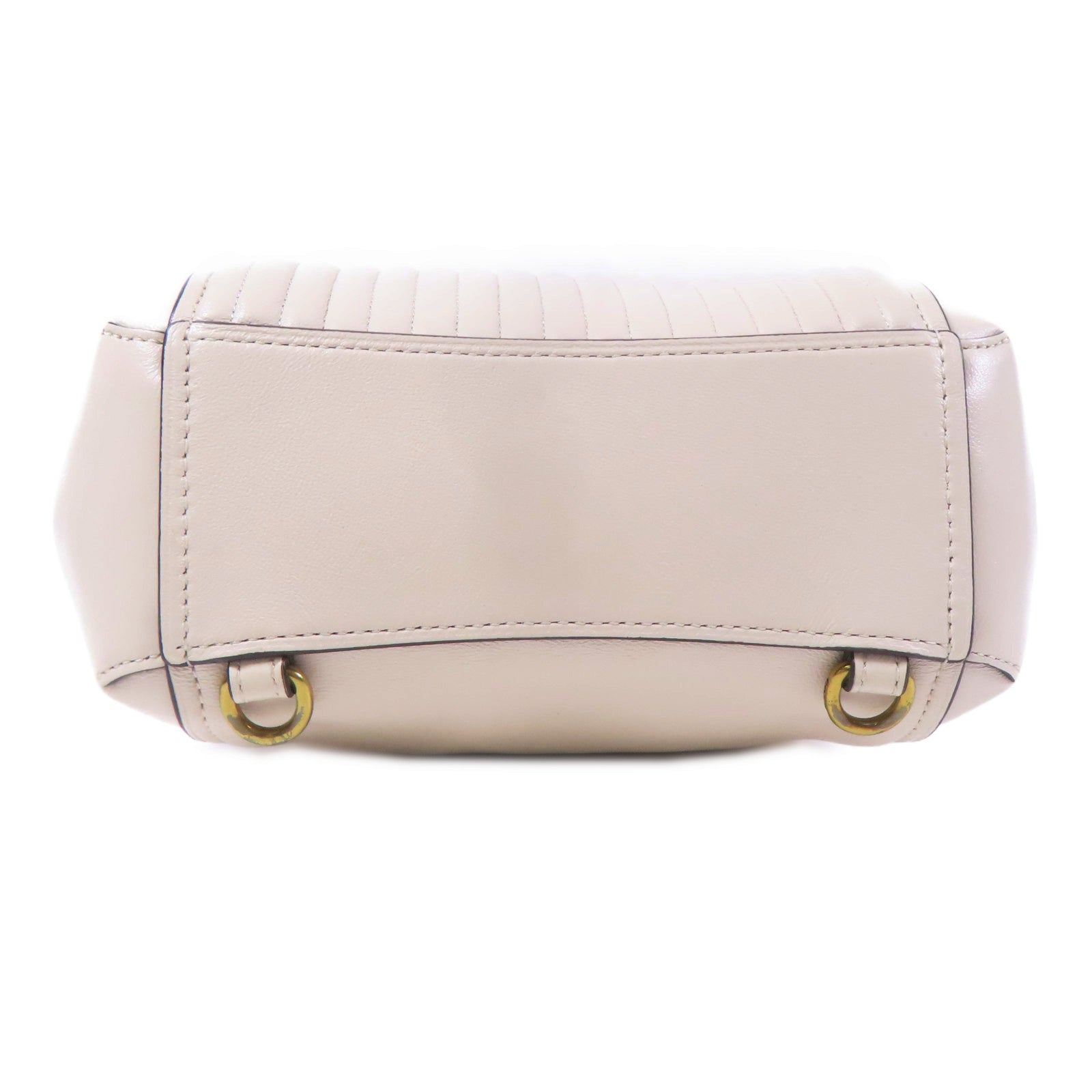 COACH 牛皮皮革Rucksack金扣鏈帶背包