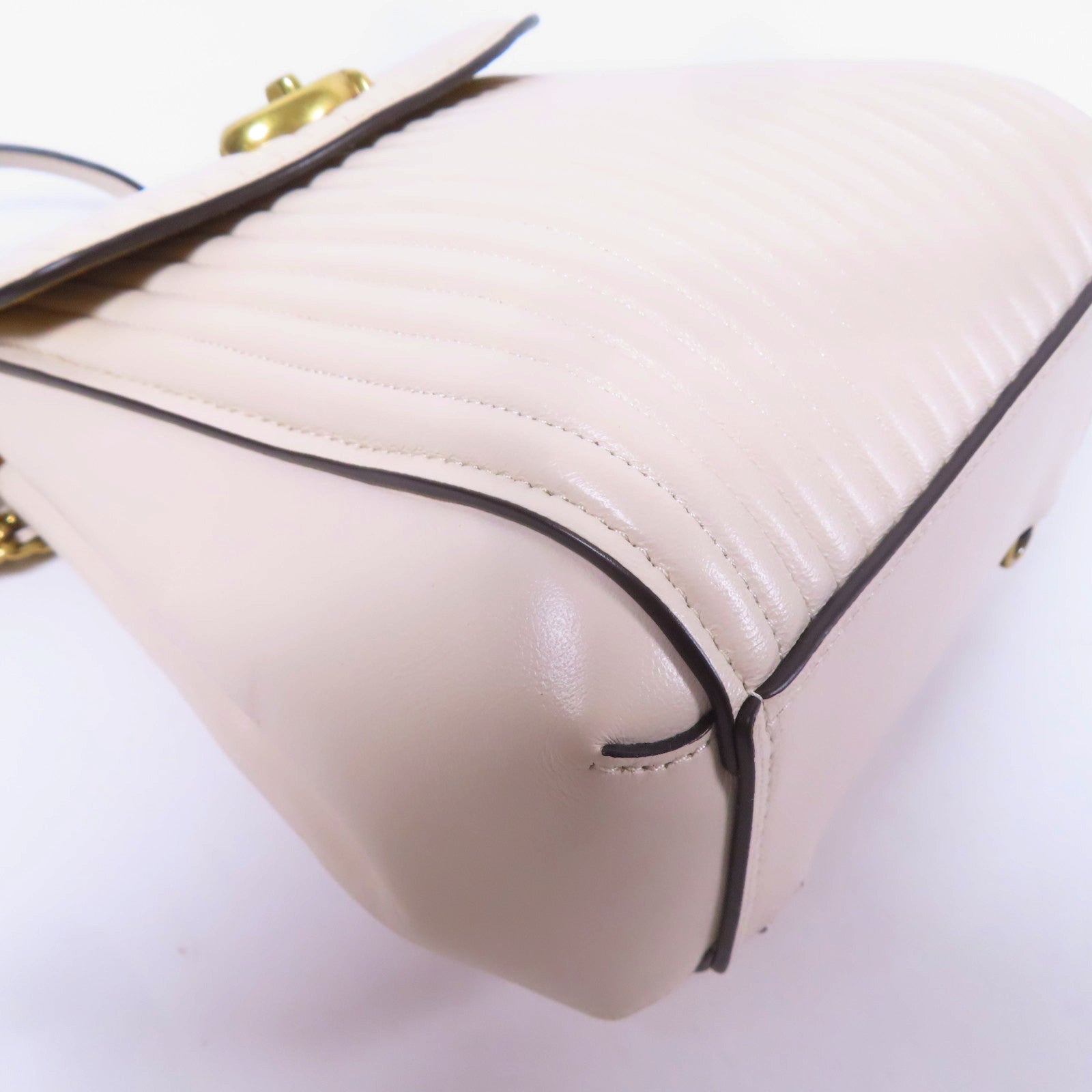 COACH 牛皮皮革Rucksack金扣鏈帶背包