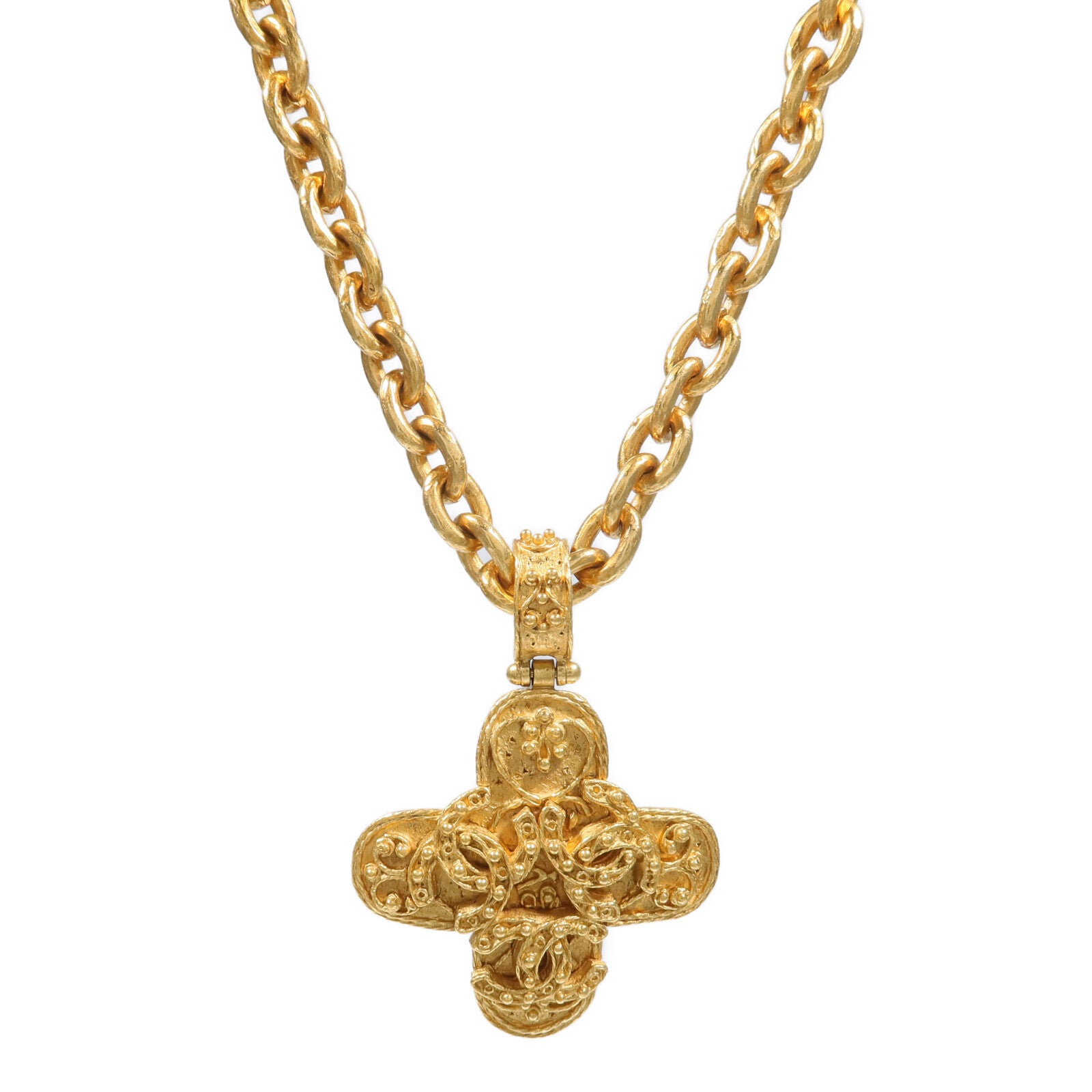 CHANEL 金屬Vintage Necklace項鍊
