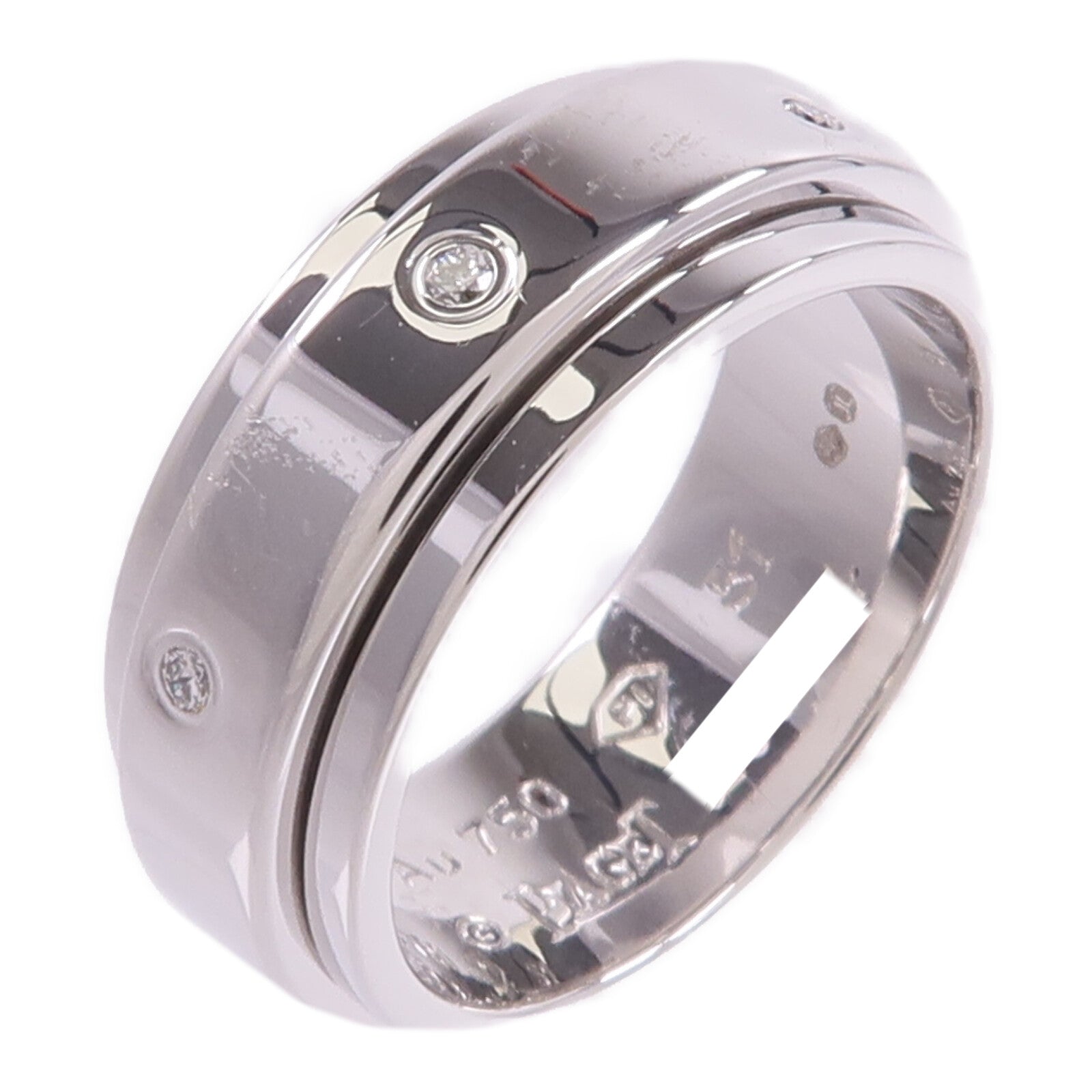 PIAGET 18K白金Possession Ring鑽石戒指