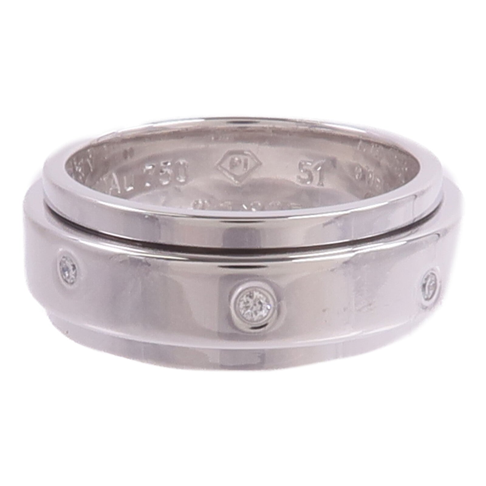 PIAGET 18K白金Possession Ring鑽石戒指