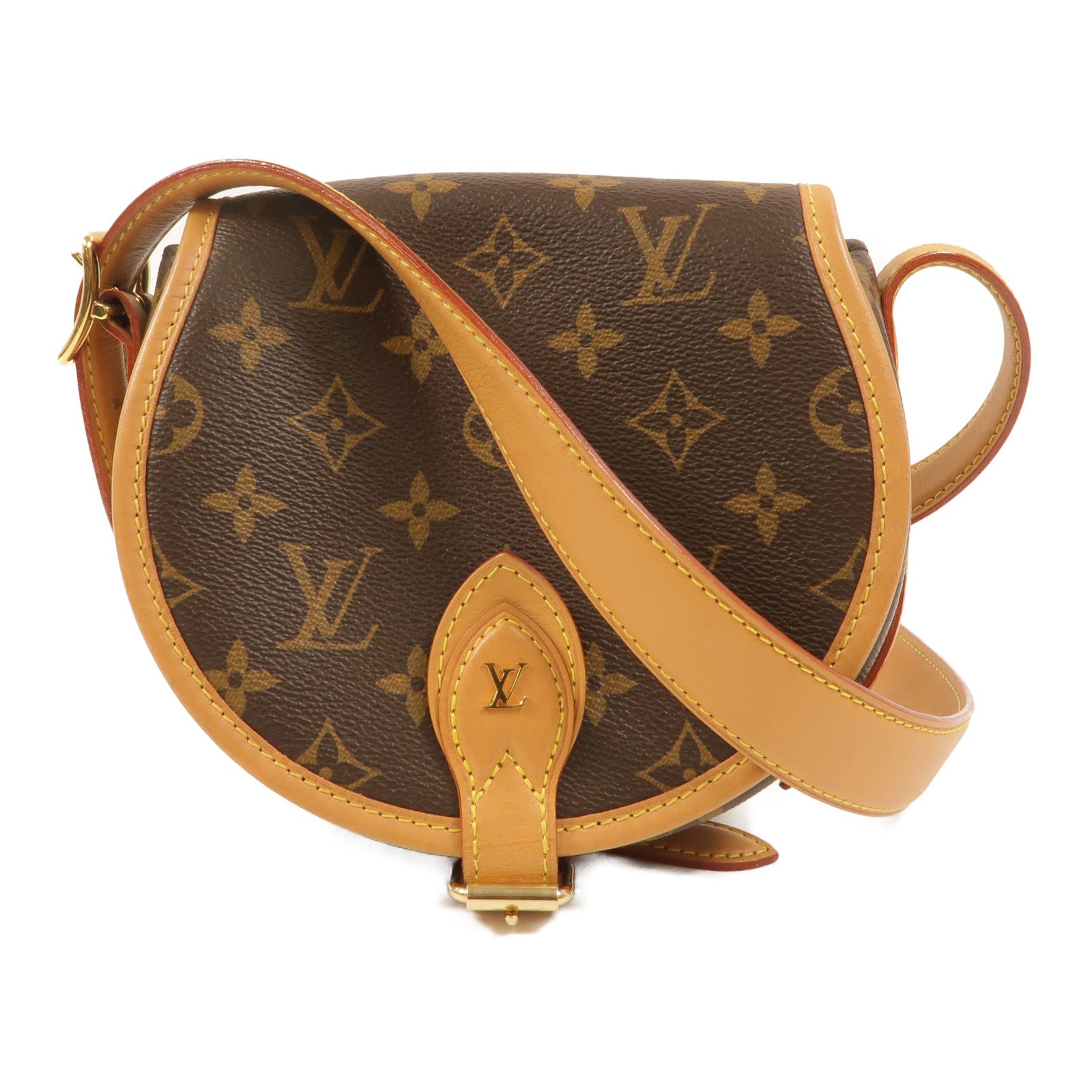 LOUIS VUITTON Monogram Tambourin金扣肩背袋