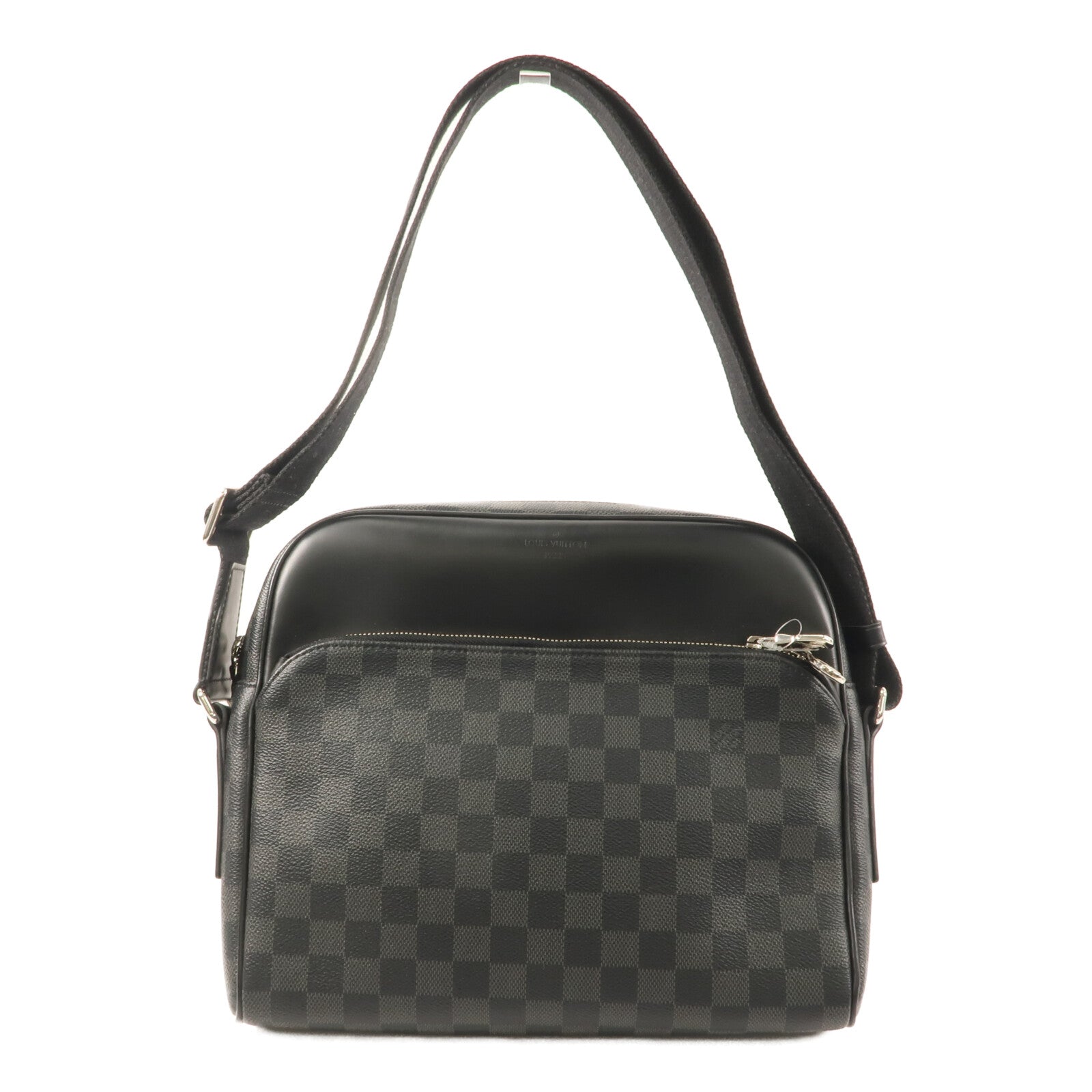 LOUIS VUITTON Damier Graphite Dayton Reporter Bag肩背袋
