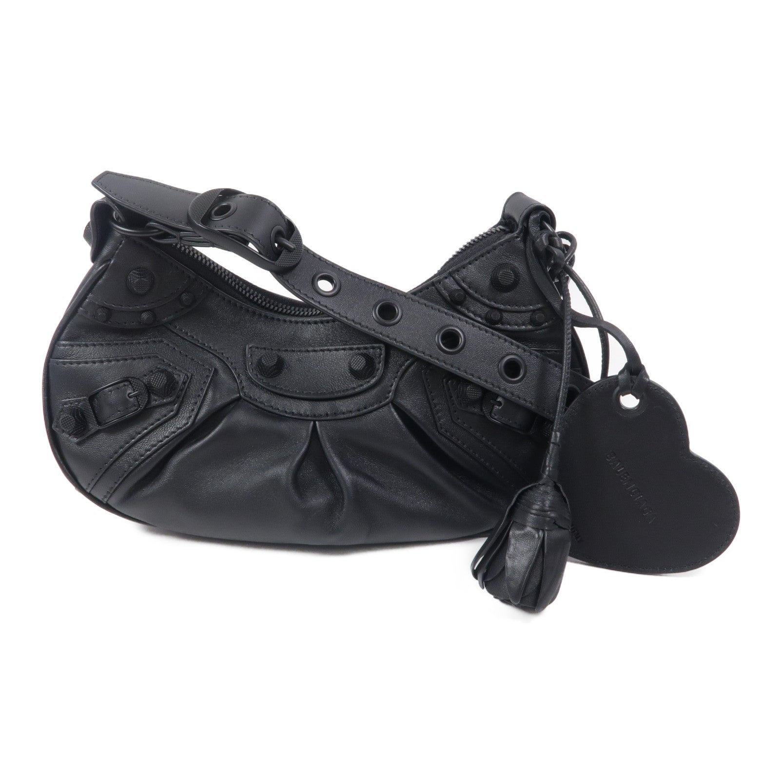 BALENCIAGA 羊皮皮革Le Cagole XS肩背袋