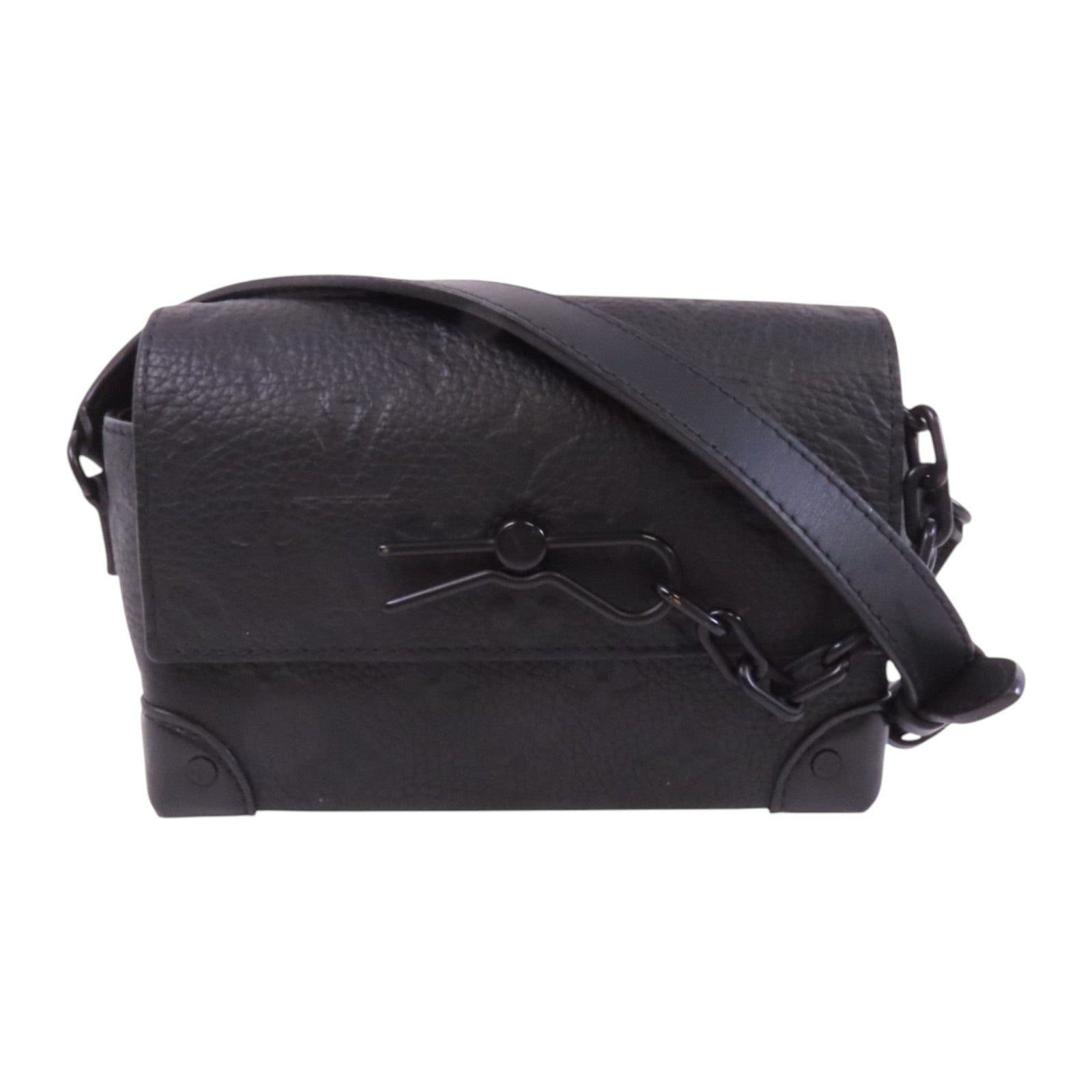 LOUIS VUITTON Monogram Taurillon Steamer Bag肩背袋