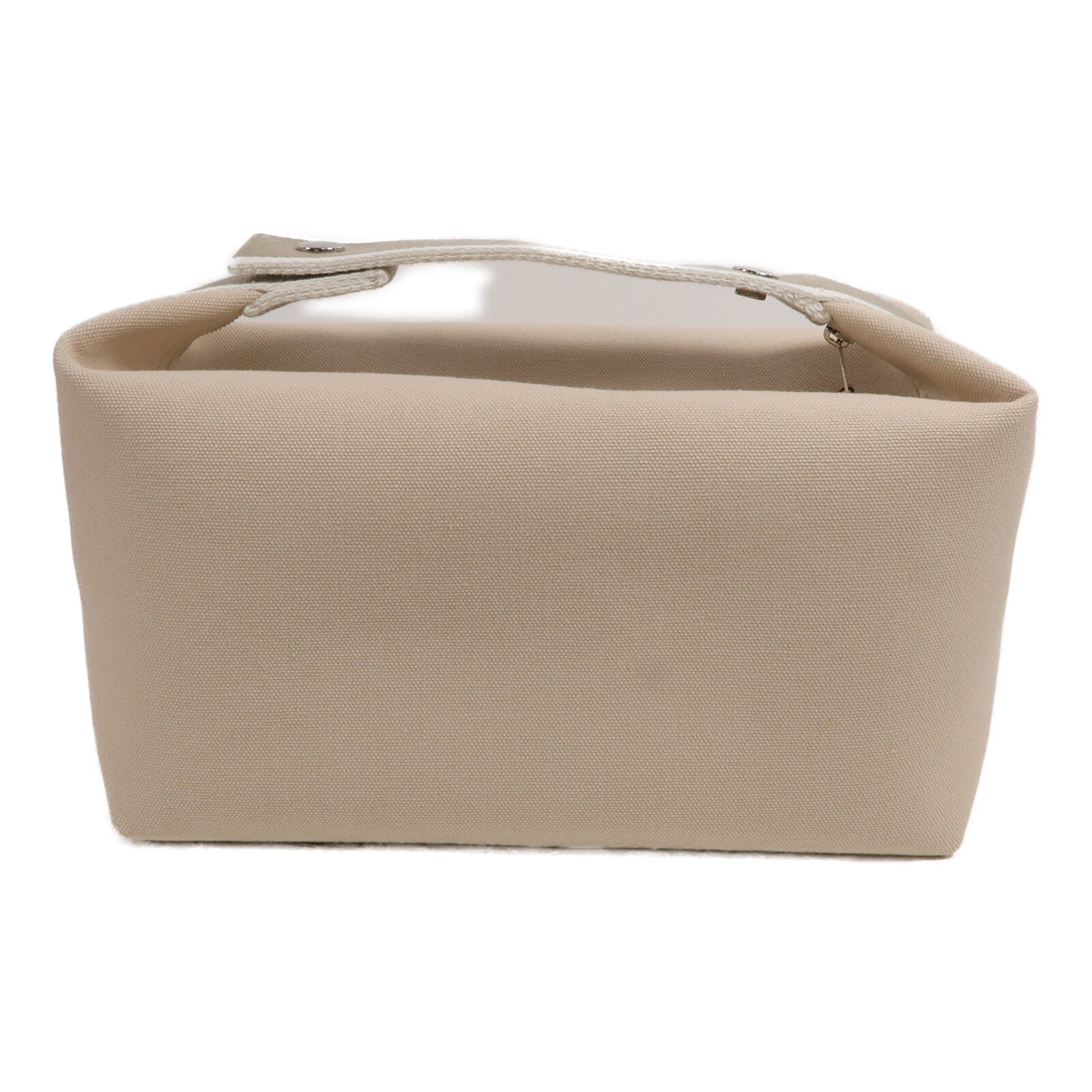 HERMES 帆布Bride A Brac GM手挽袋Beige