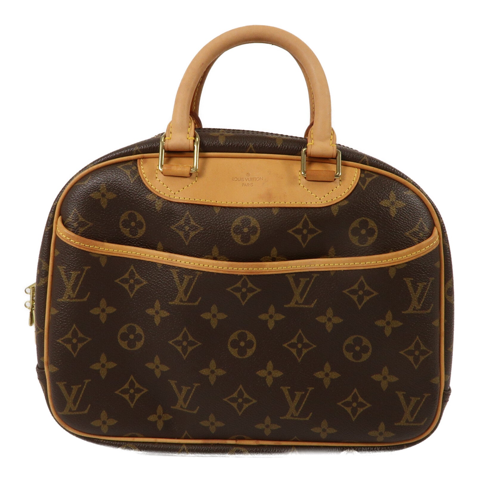 LOUIS VUITTON Monogram Trouville金扣手挽袋