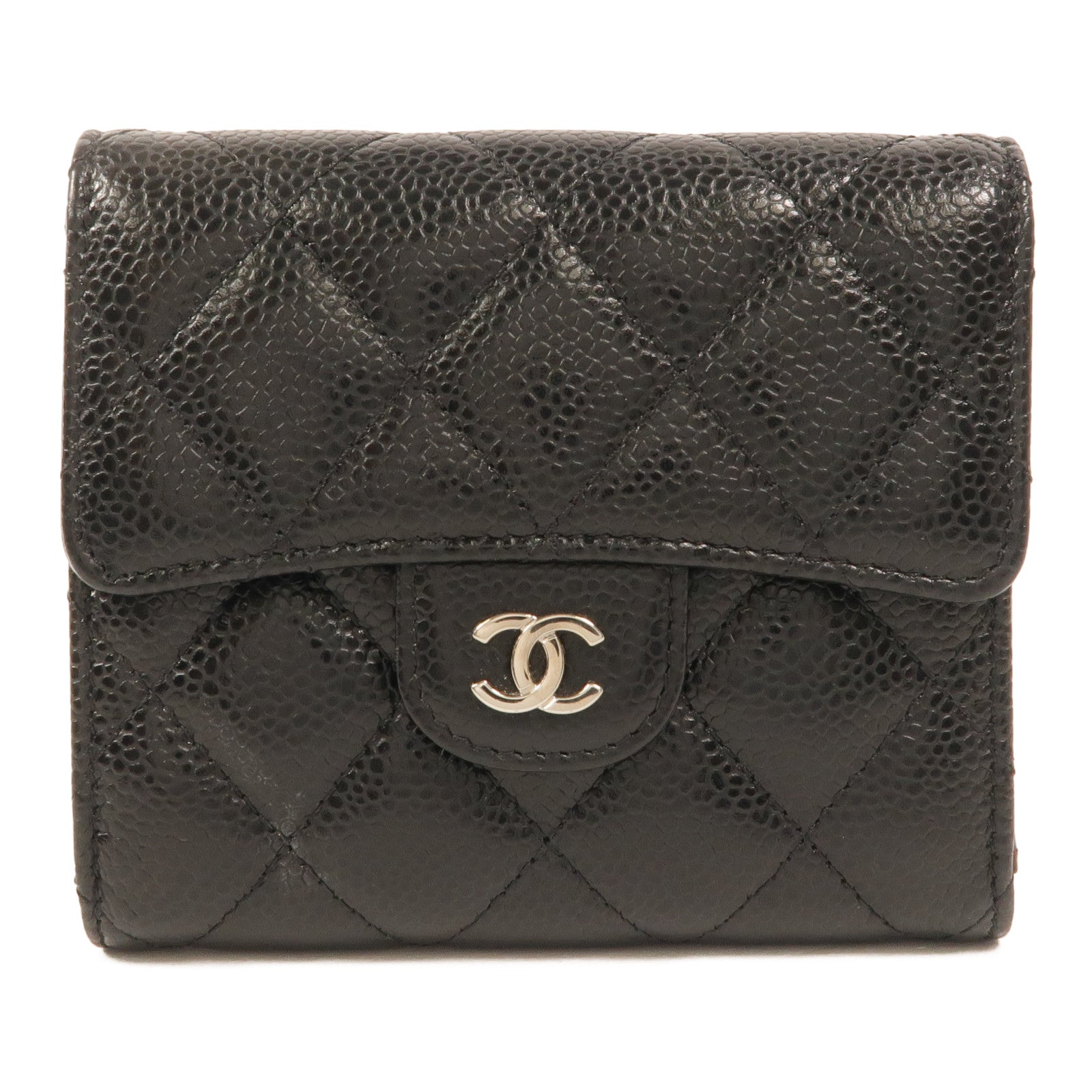 CHANEL 牛皮皮革Classic Small Flap Wallet錢包
