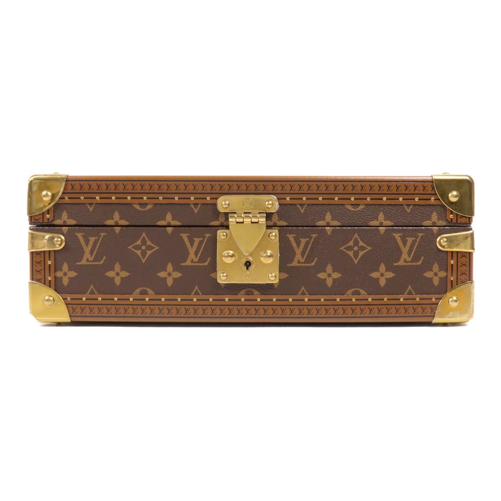LOUIS VUITTON Monogram Coffret 8 Montres金扣箱子