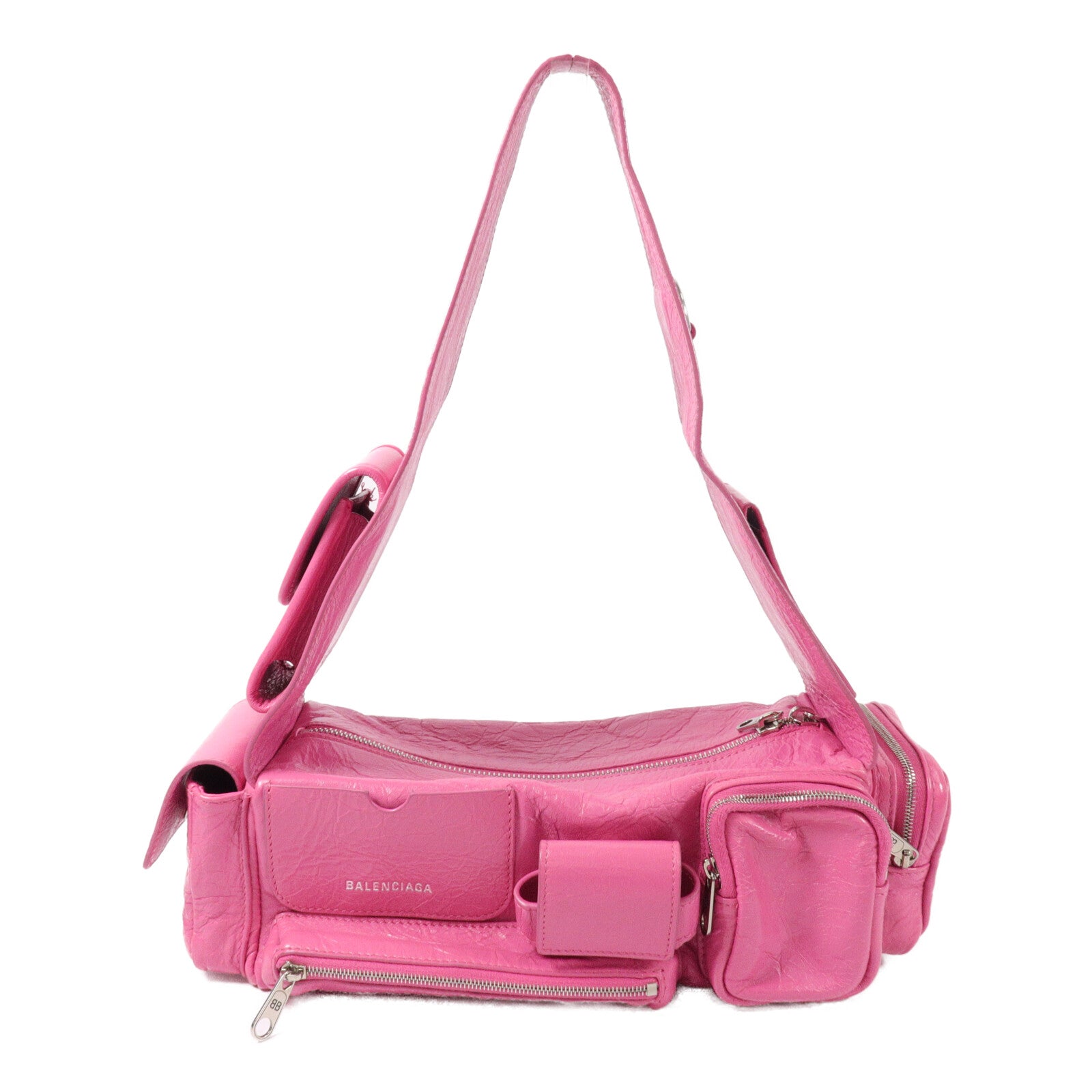 BALENCIAGA 牛皮皮革Super Busy XS Shoulder Bag肩背袋