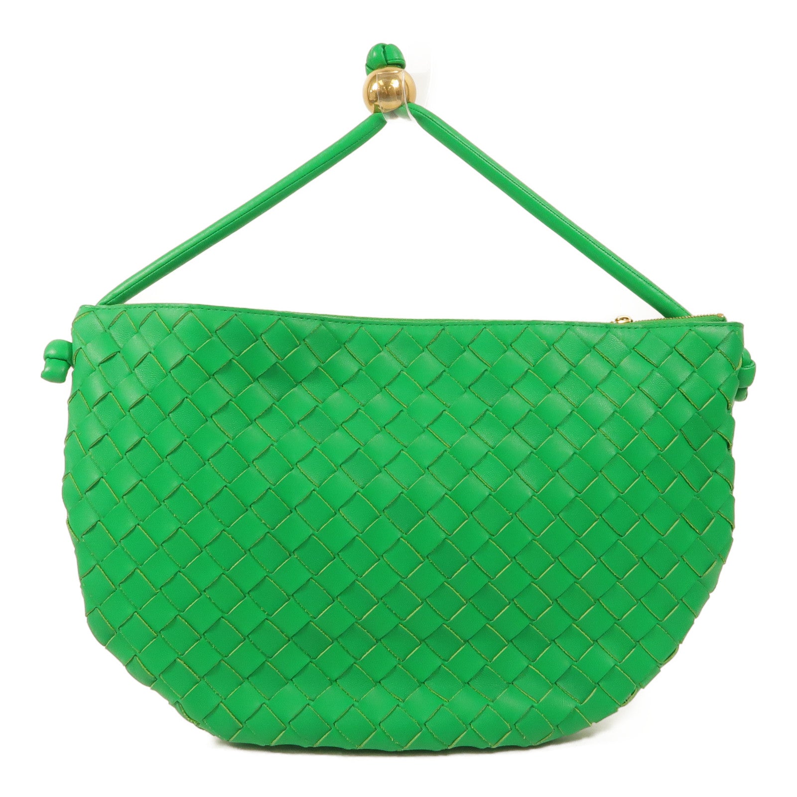 BOTTEGA VENETA 羊皮皮革Intrecciato Medium Turn Pouch肩背袋