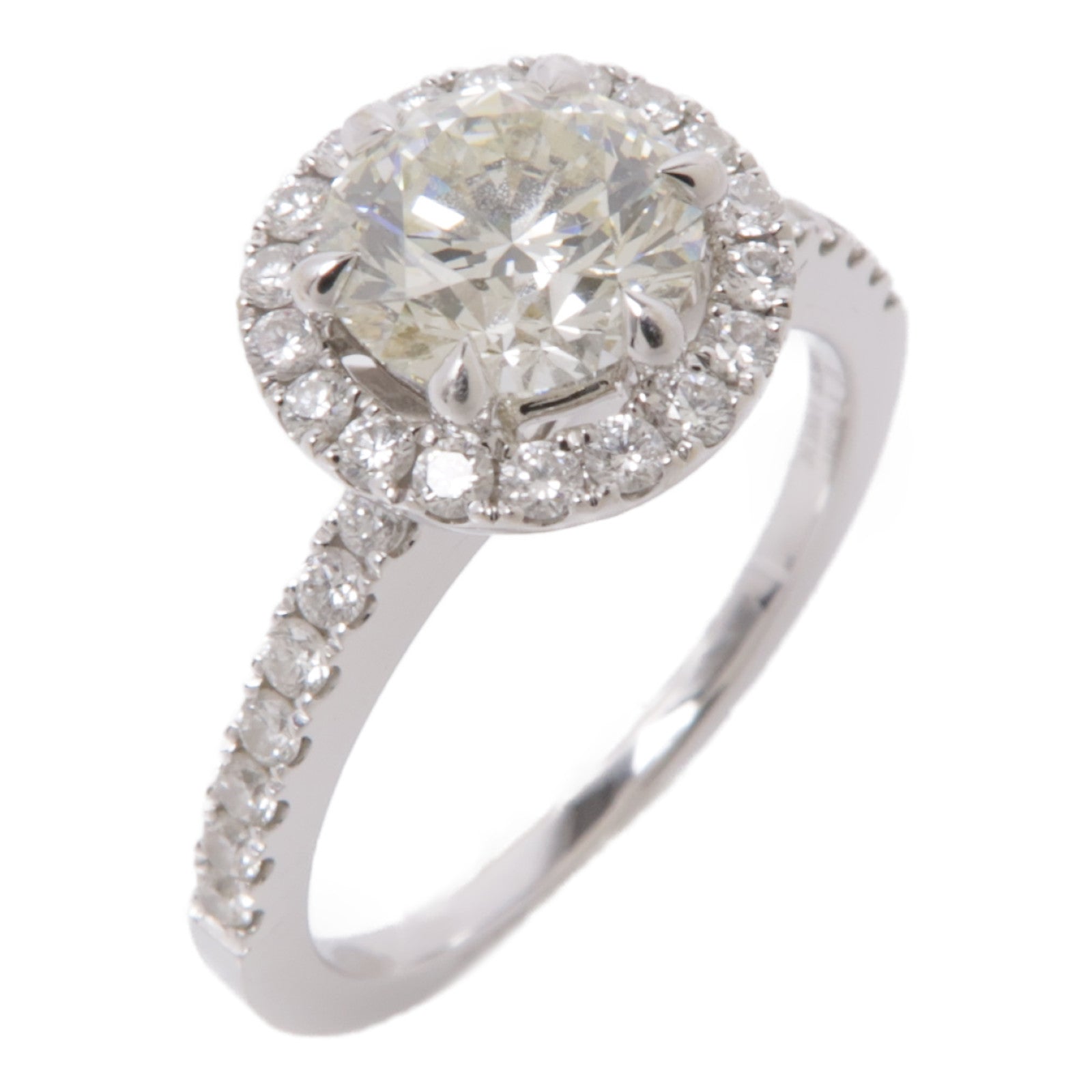 JEWELRY 【激減優惠】18K白金Diamond Ring鑽石戒指US#6