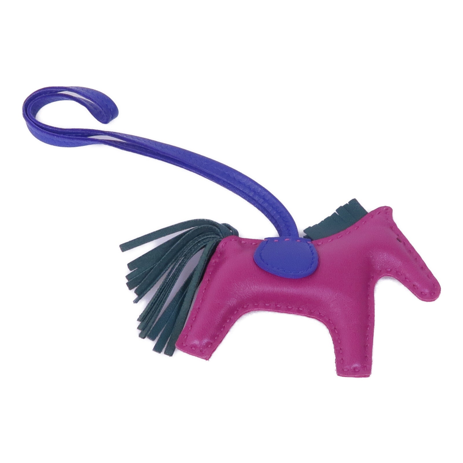 HERMES Milo皮革Rodeo PM Charm掛飾