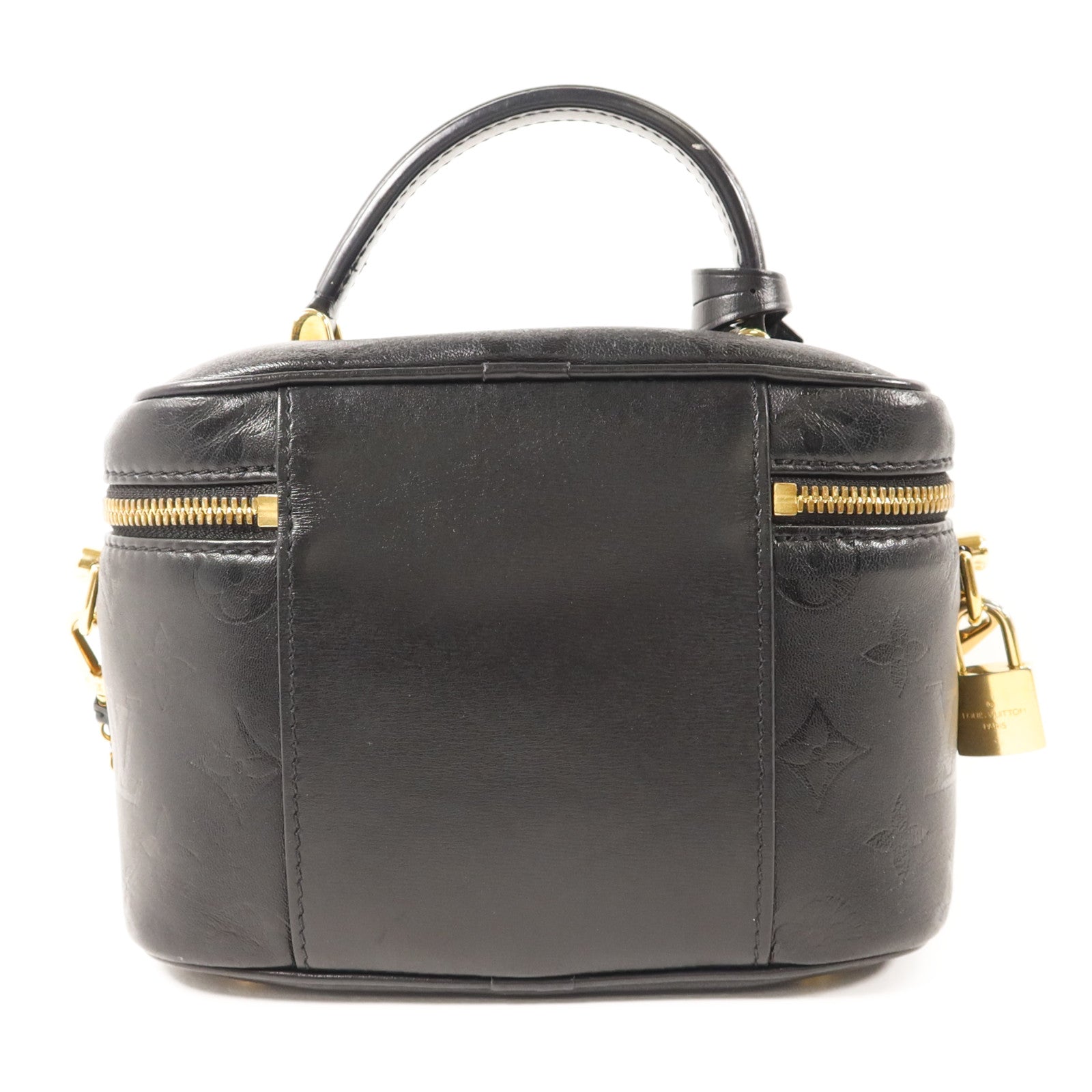 LOUIS VUITTON Monogram Empreinte Vanity Case金扣手挽肩背兩用袋