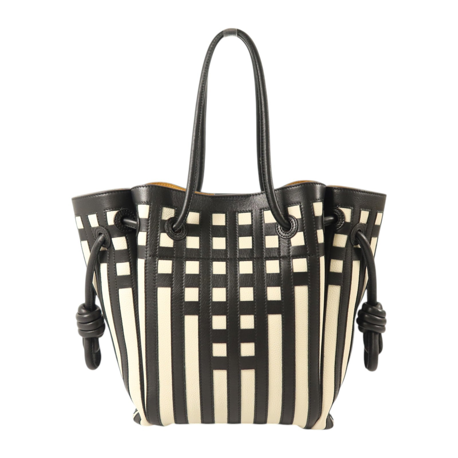 LOEWE 牛皮皮革Flamenco Knot Tote肩背袋