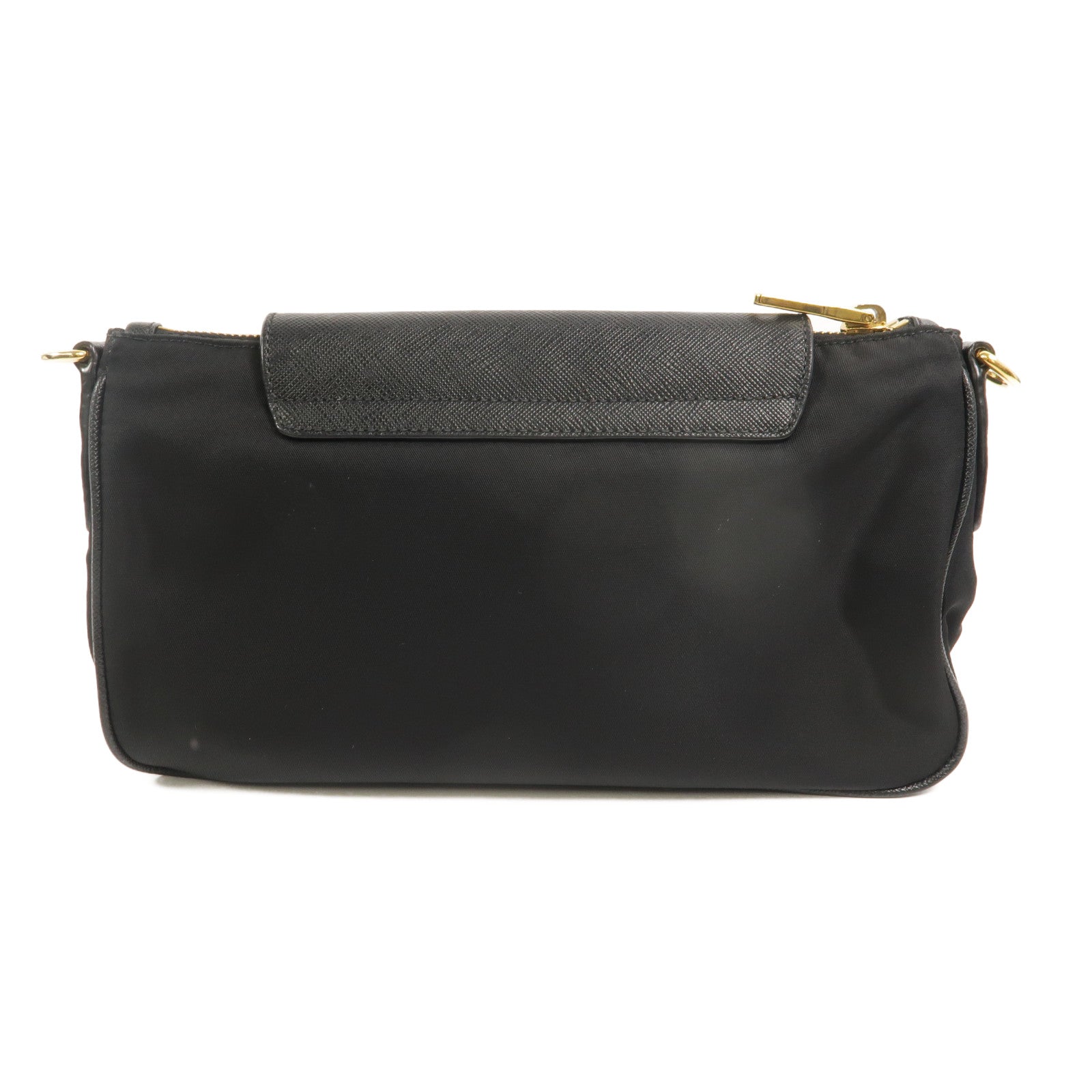 PRADA 尼龍Shoulder Bag鏈帶肩背袋