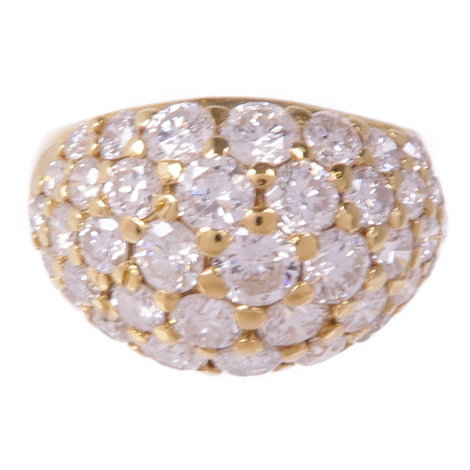 JEWELRY 18K黃金Diamond Ring鑽石戒指US#4.75