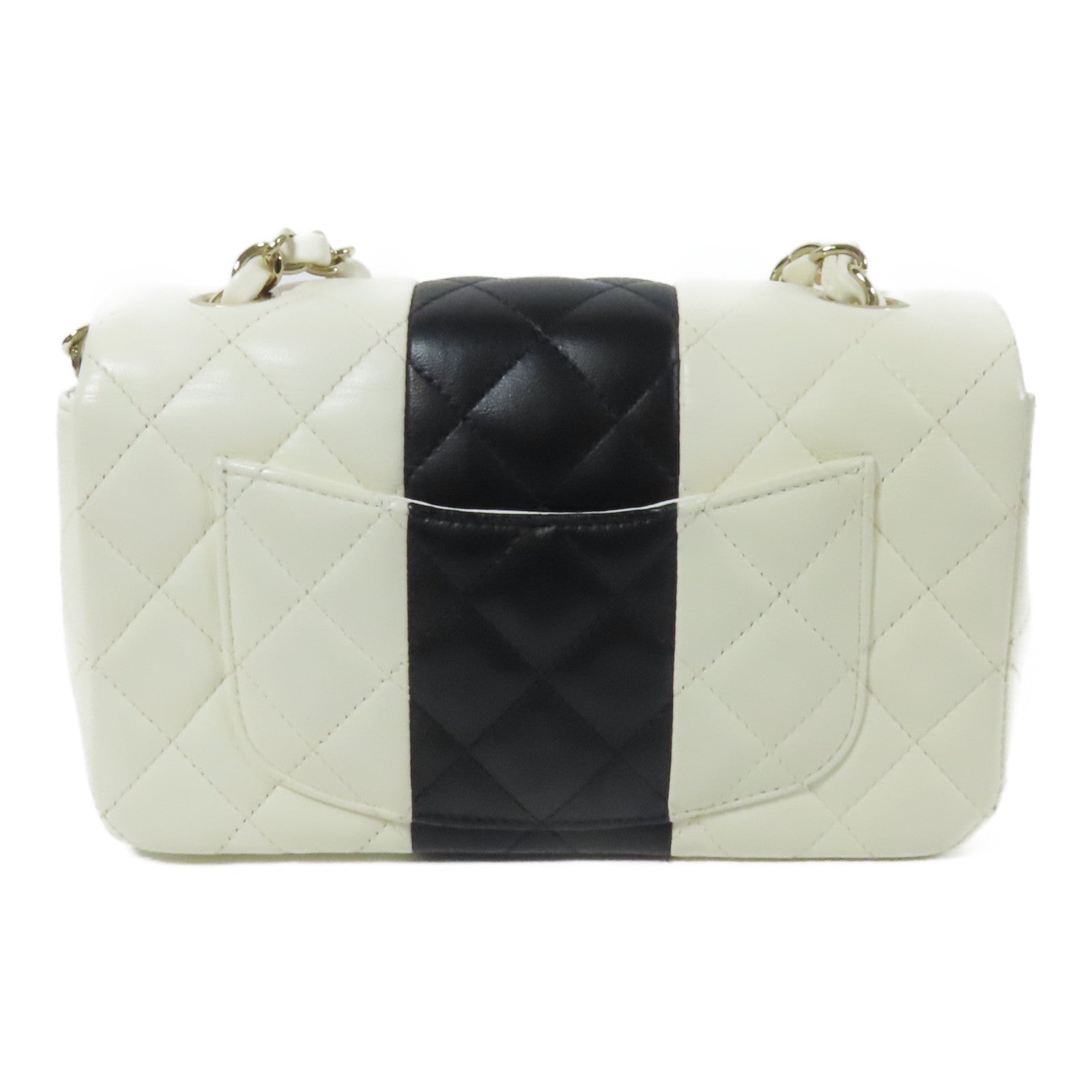 CHANEL 【激減優惠】羊皮皮革Mini Classic 20金扣肩背袋