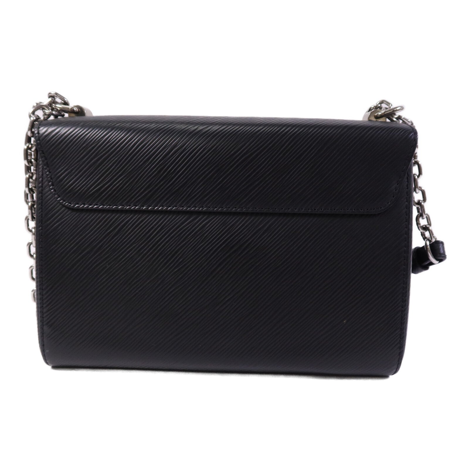 LOUIS VUITTON Epi Twist MM銀扣鏈帶肩背袋