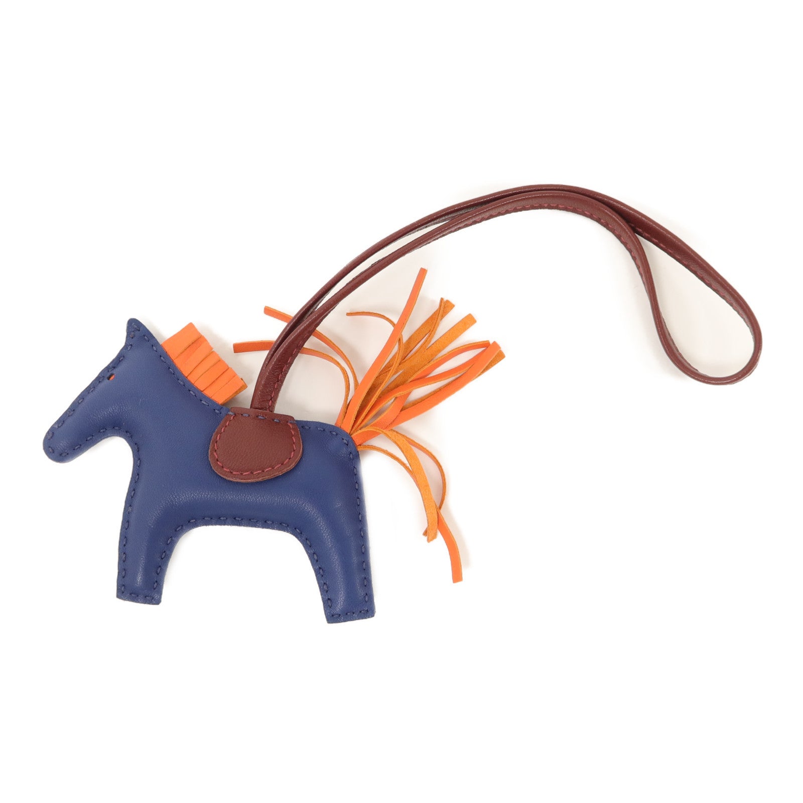 HERMES Milo皮革Rodeo PM掛飾