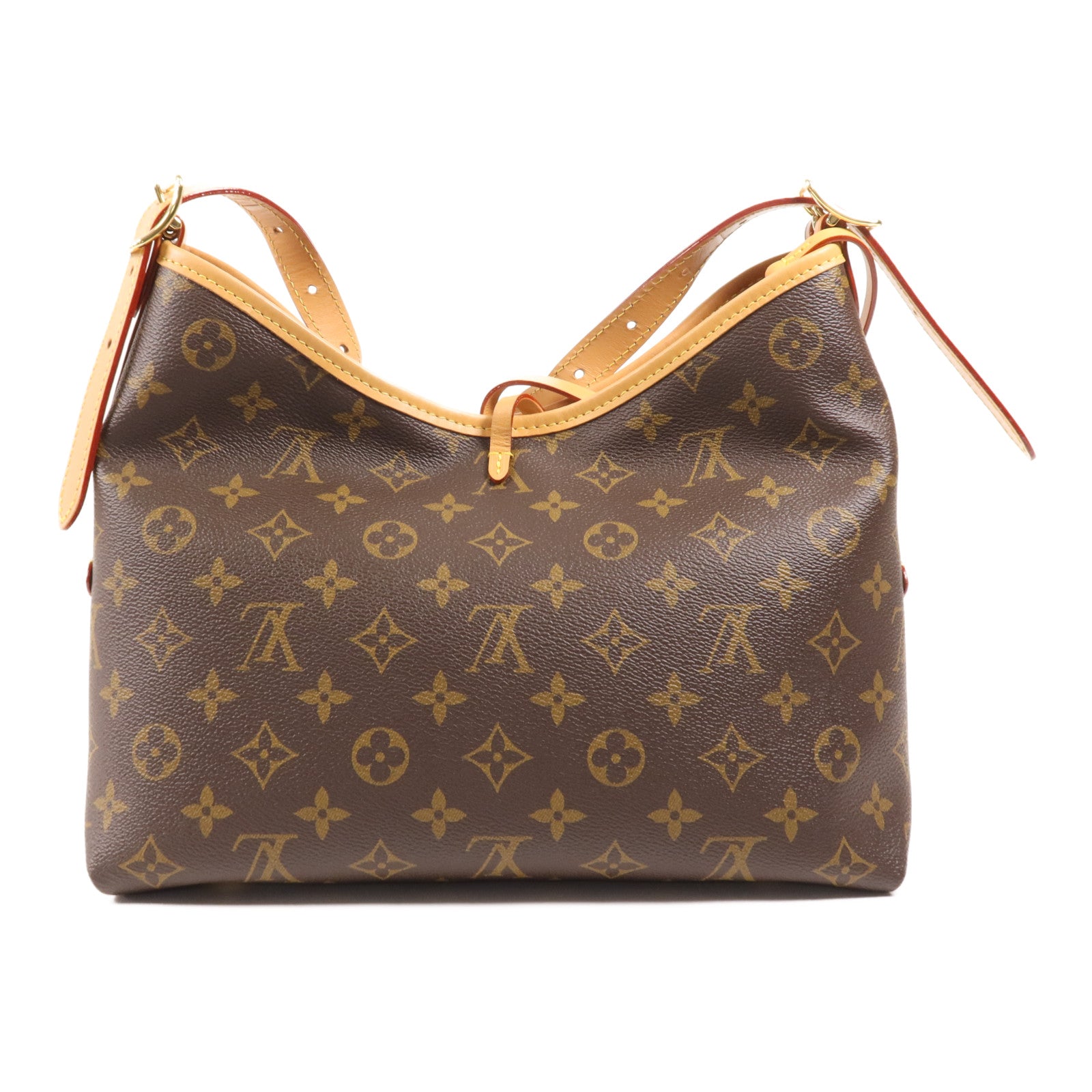 LOUIS VUITTON Monogram CarryAll PM金扣肩背袋