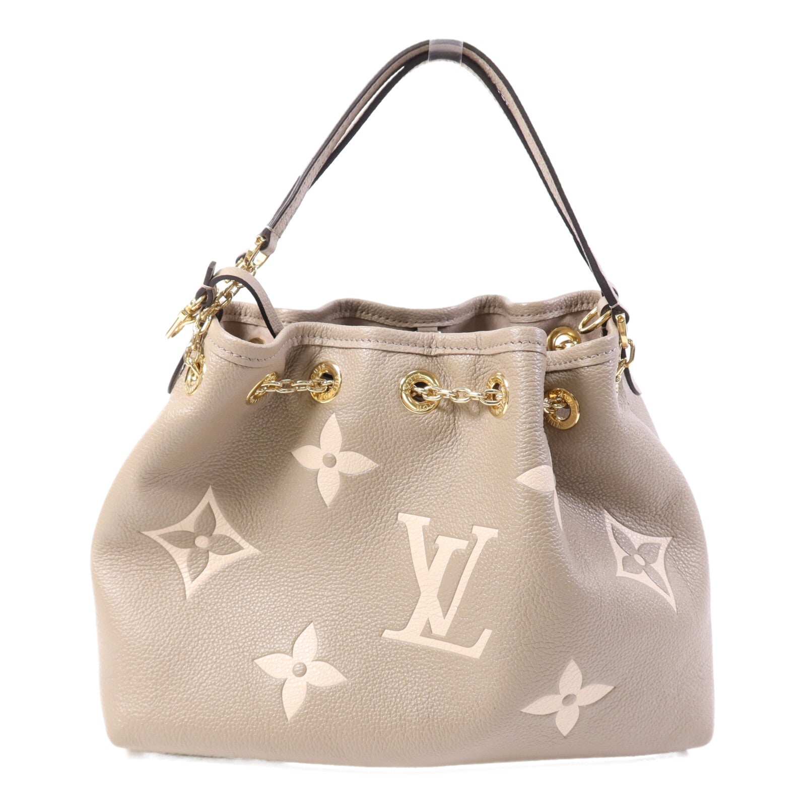 LOUIS VUITTON Monogram Empreinte Bundle金扣手挽肩背兩用袋