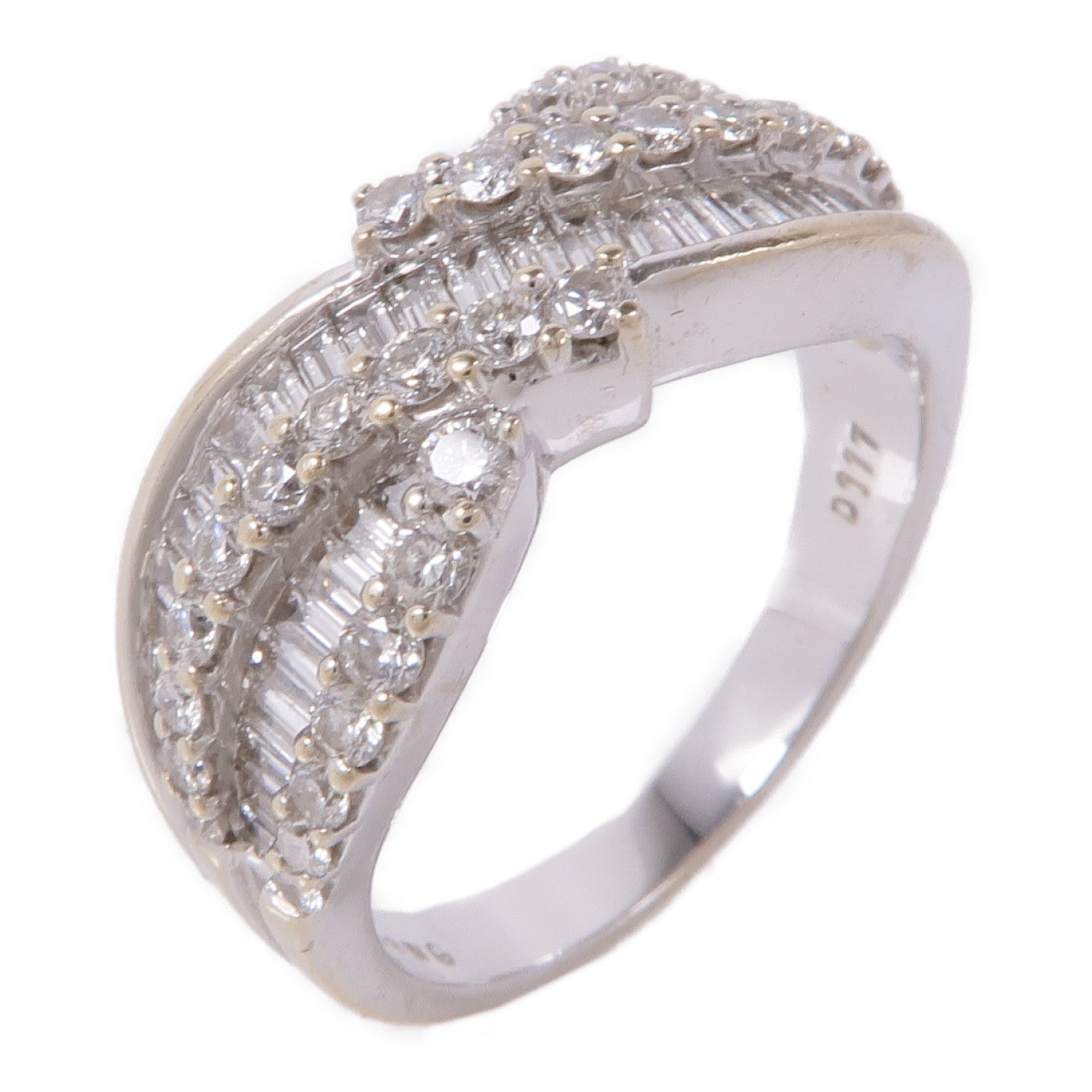 JEWELRY 18K白金Diamond Ring鑽石戒指US#6.25